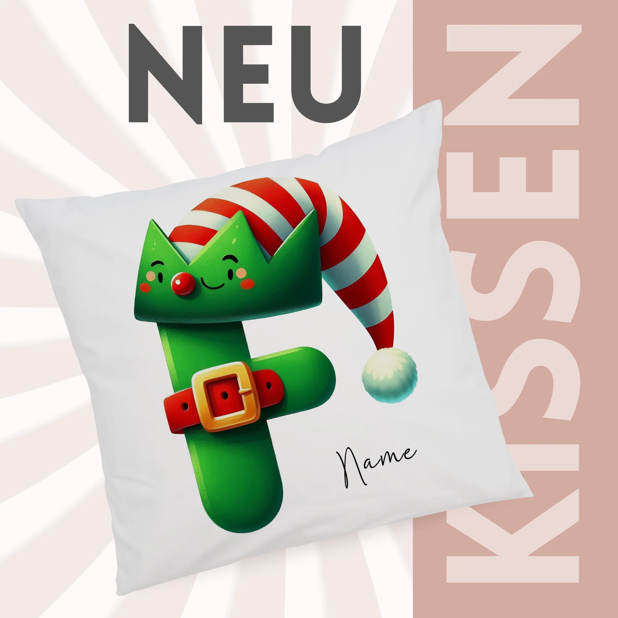 Kissenbezug Buchstabe F - Image 2
