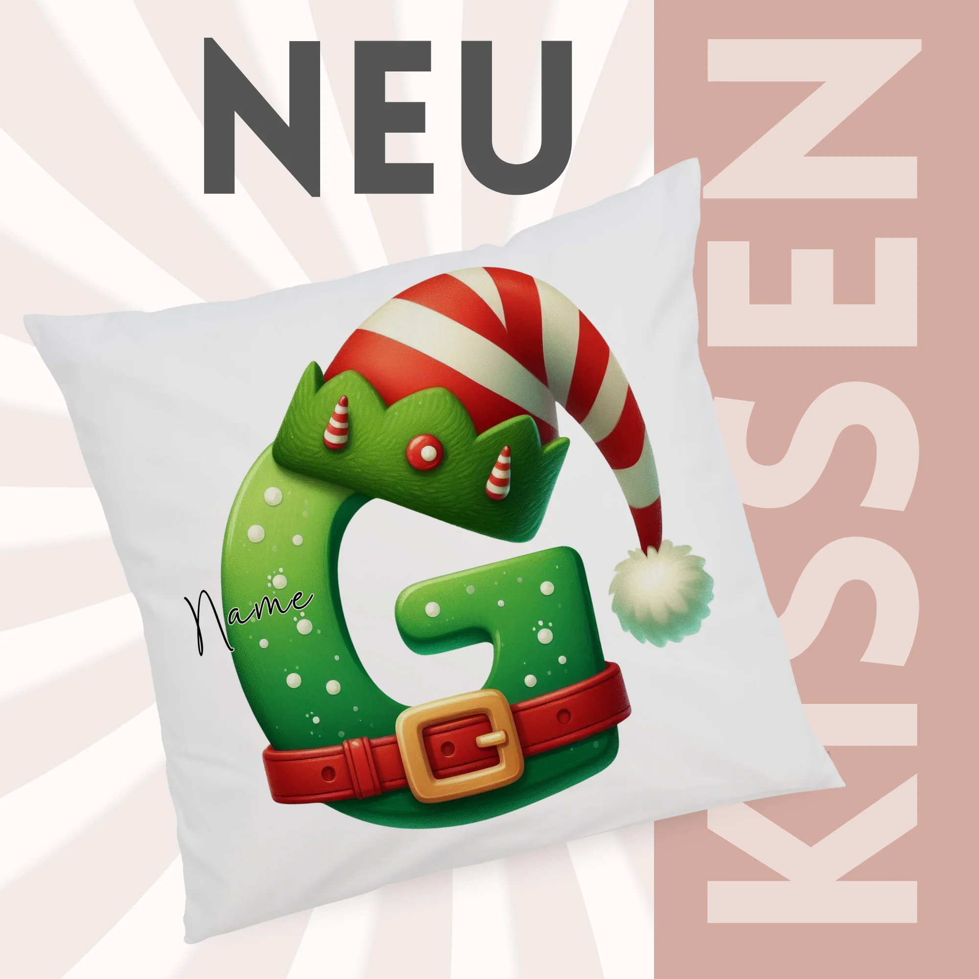 Kissenbezug Buchstabe G - Image 2