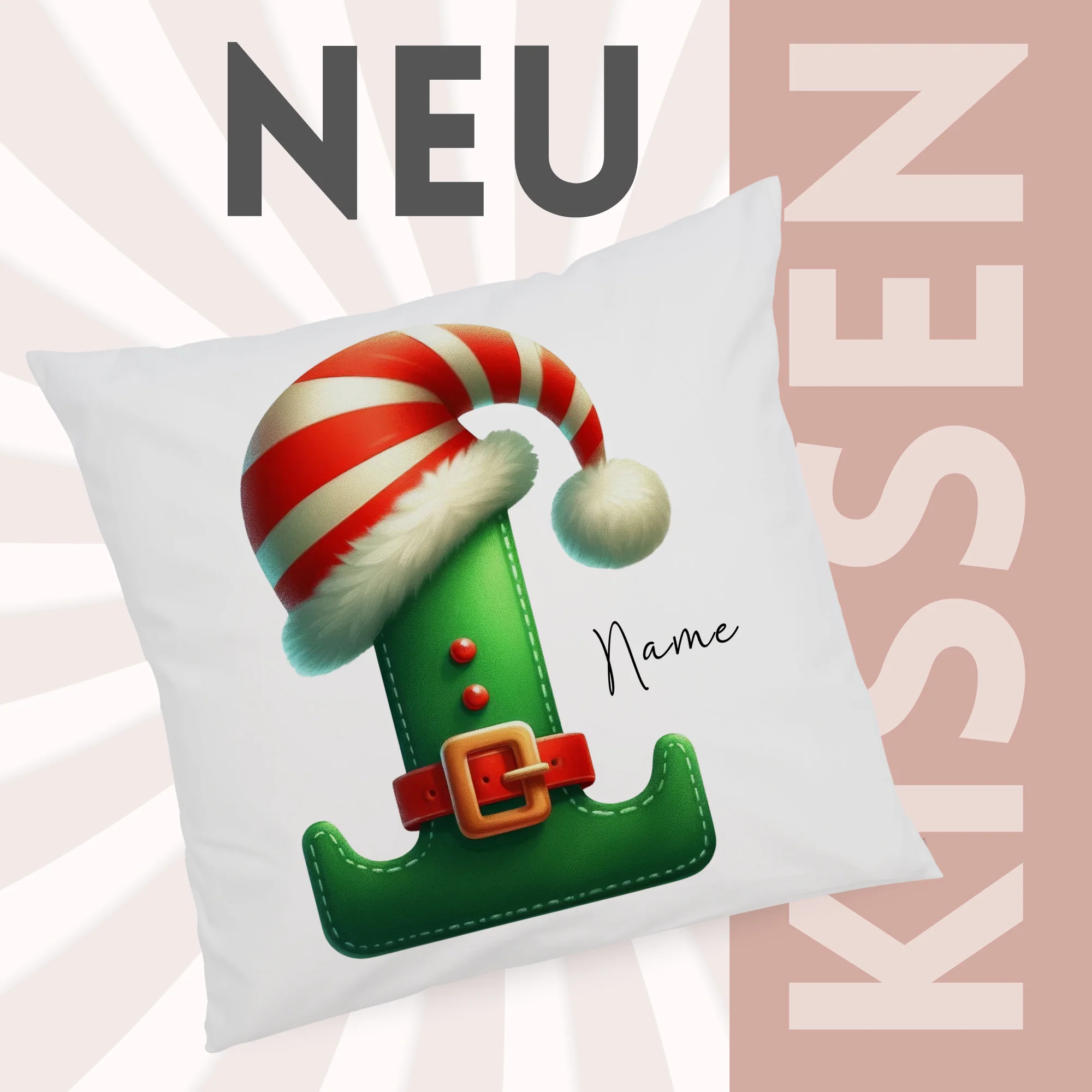 Kissenbezug Buchstabe I - Image 2