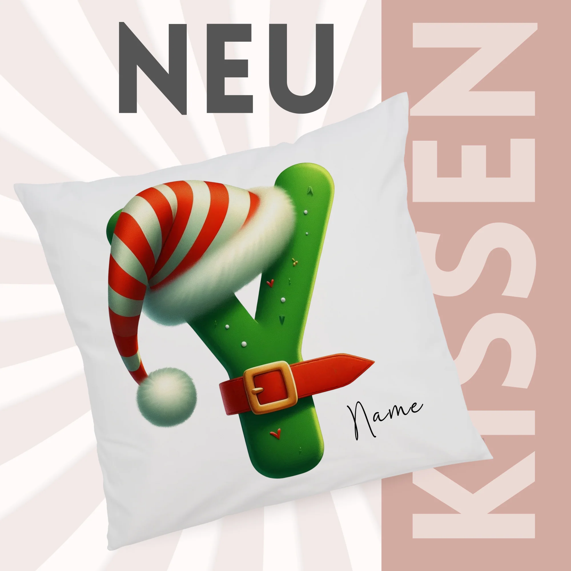 Kissenbezug Buchstabe Y - Image 2