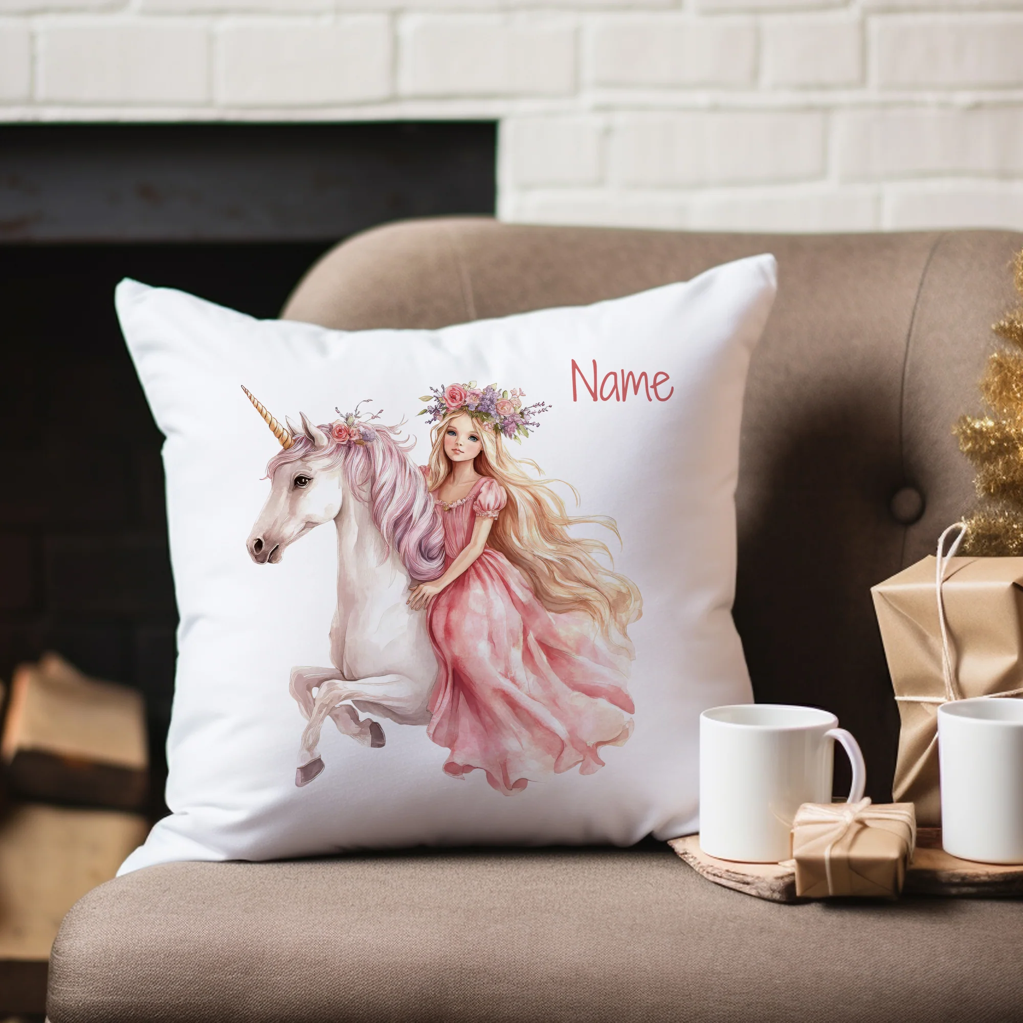 Kissenbezug Einhorn-Mädchen - Image 4