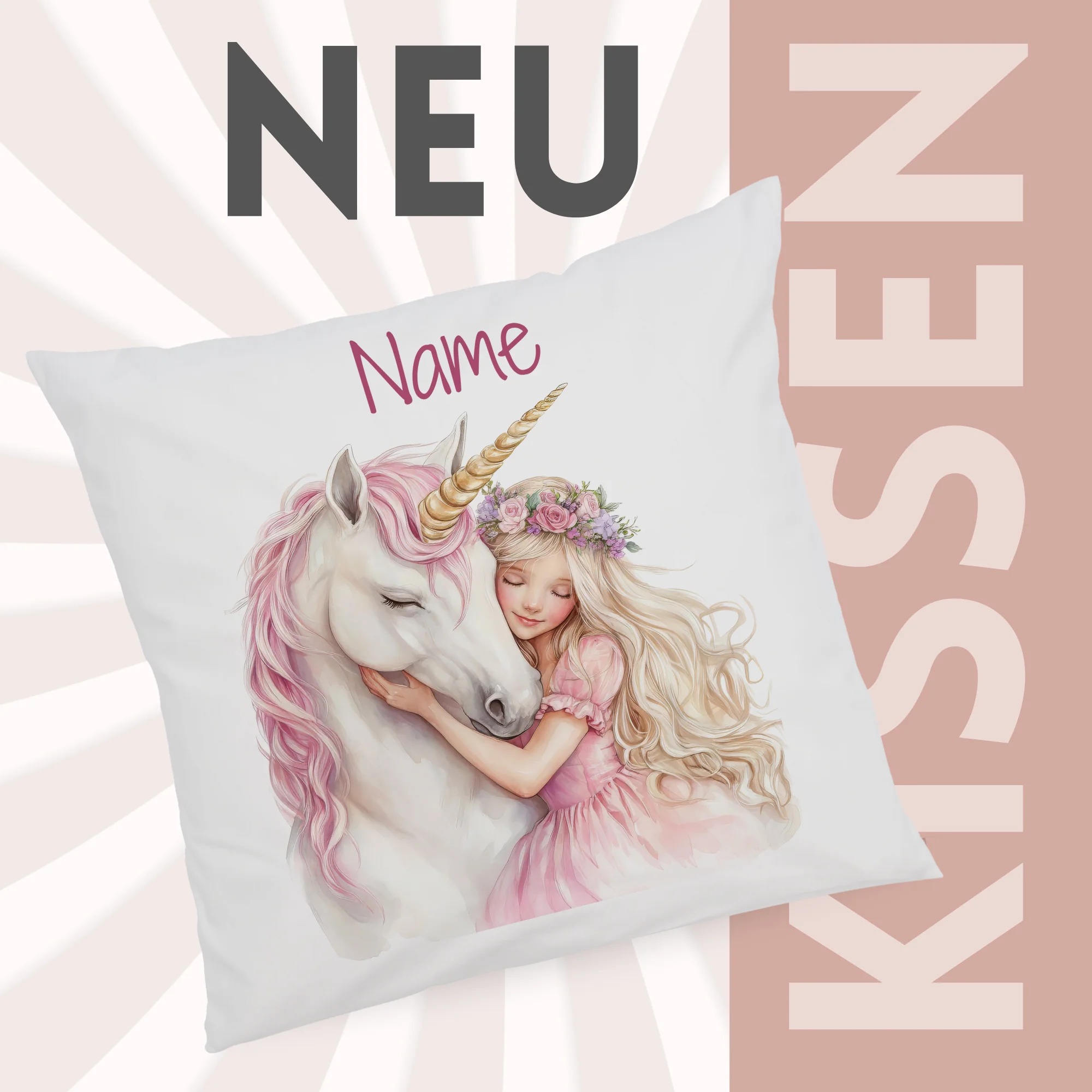 Kissenbezug Einhornfreundschaft - Image 2