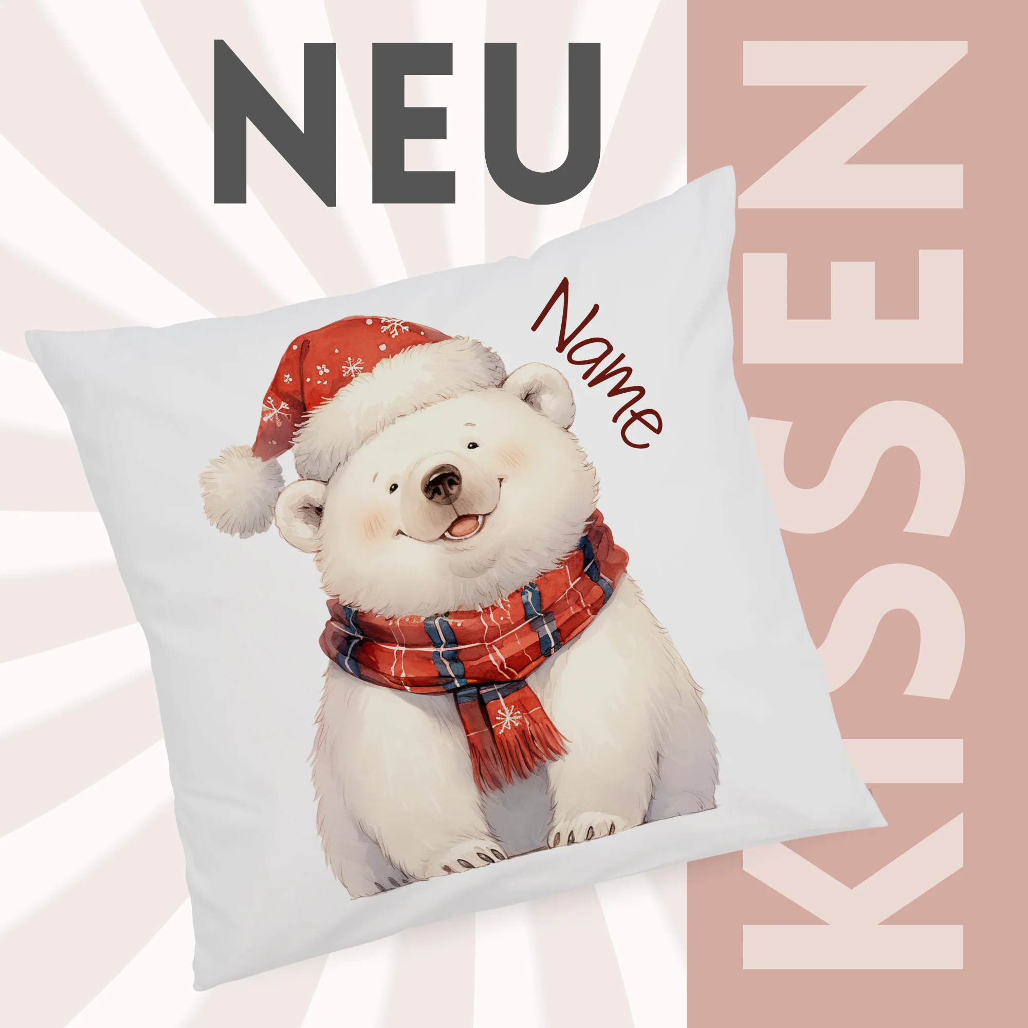 Kissenbezug Eisbär - Image 3