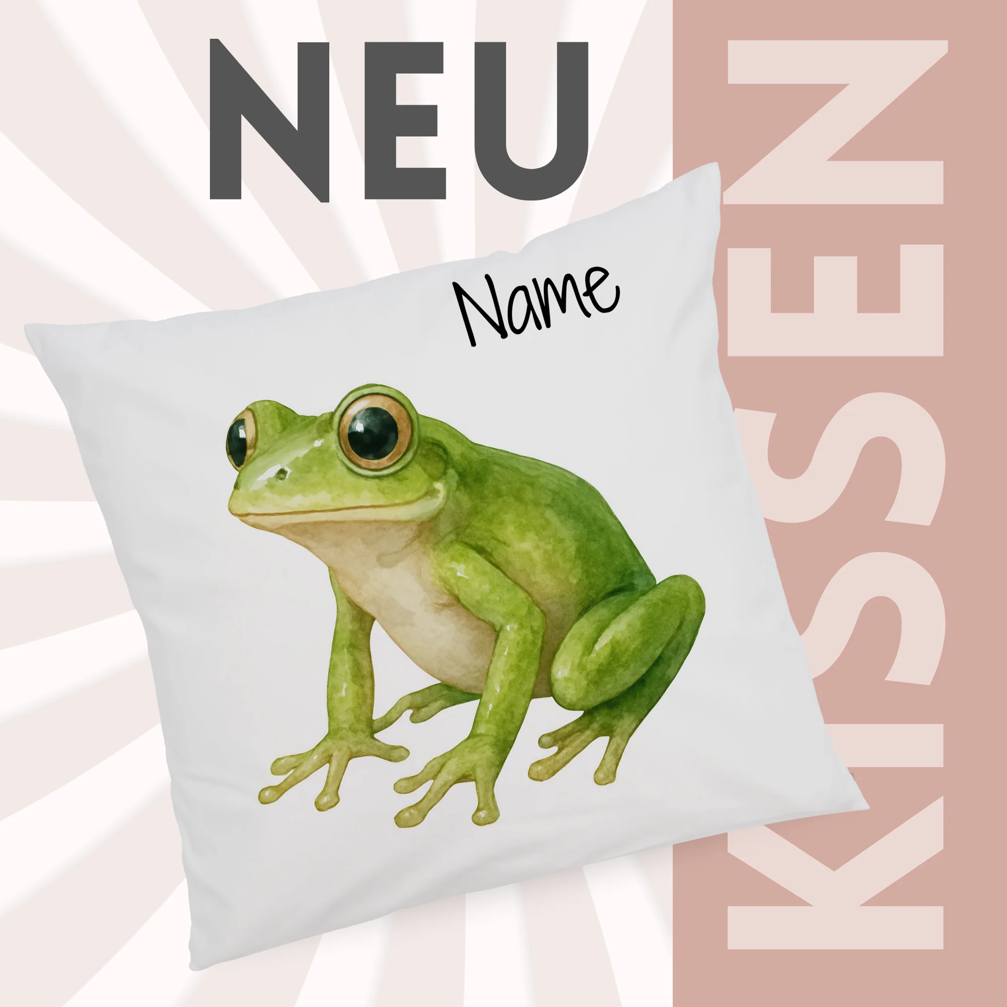 Kissenbezug Frosch - Image 2