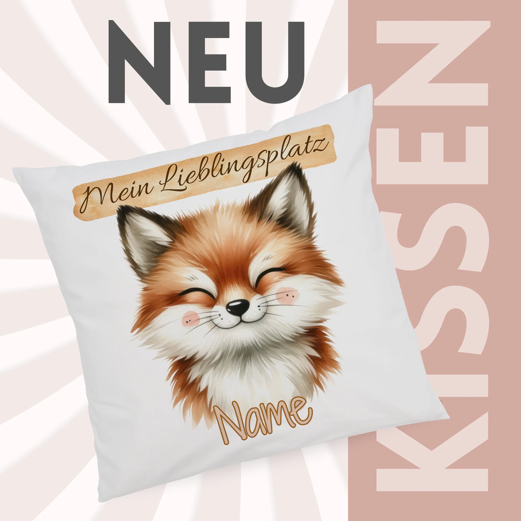 Kissenbezug Fuchs Lieblingsplatz - Image 2