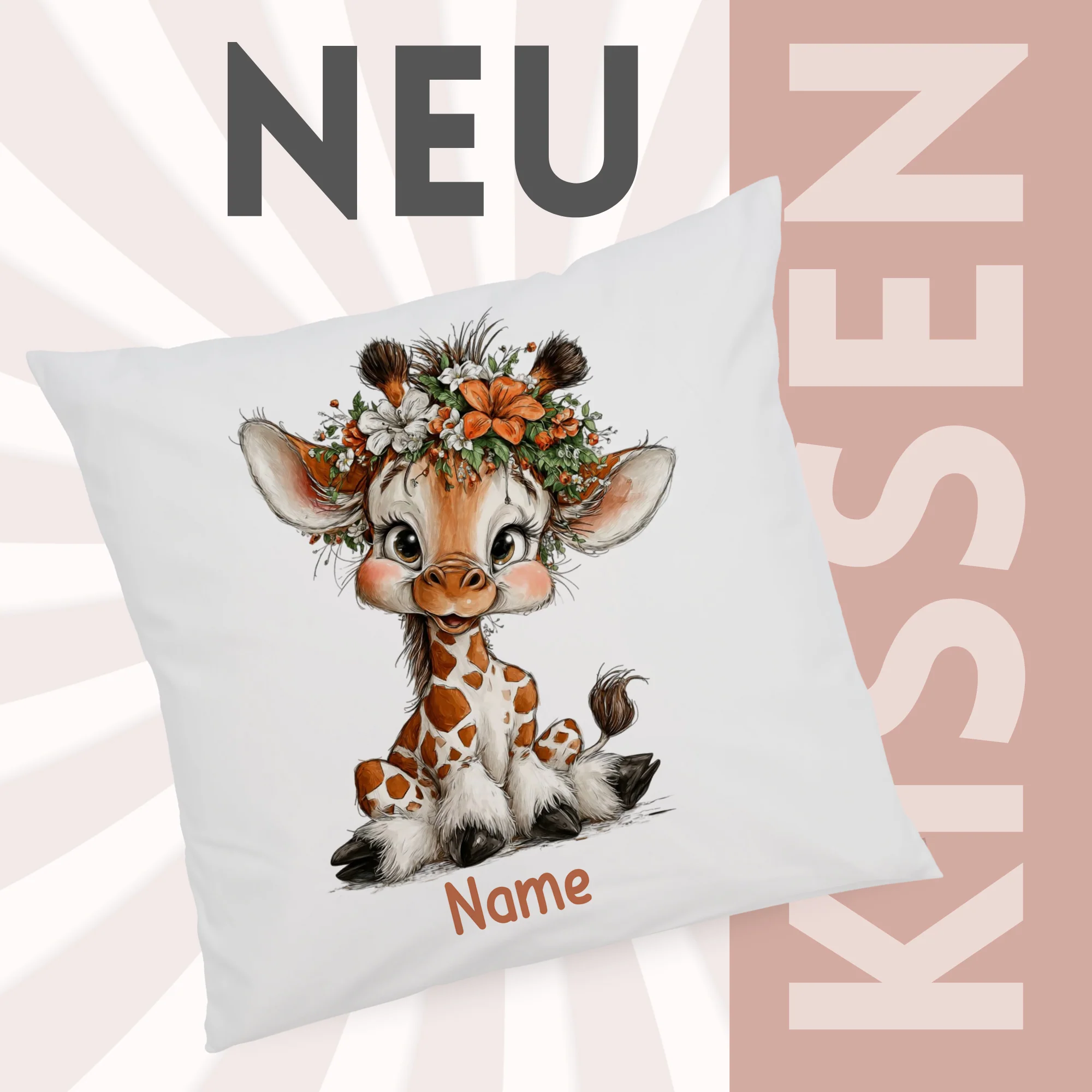 Kissenbezug Giraffe - Image 2