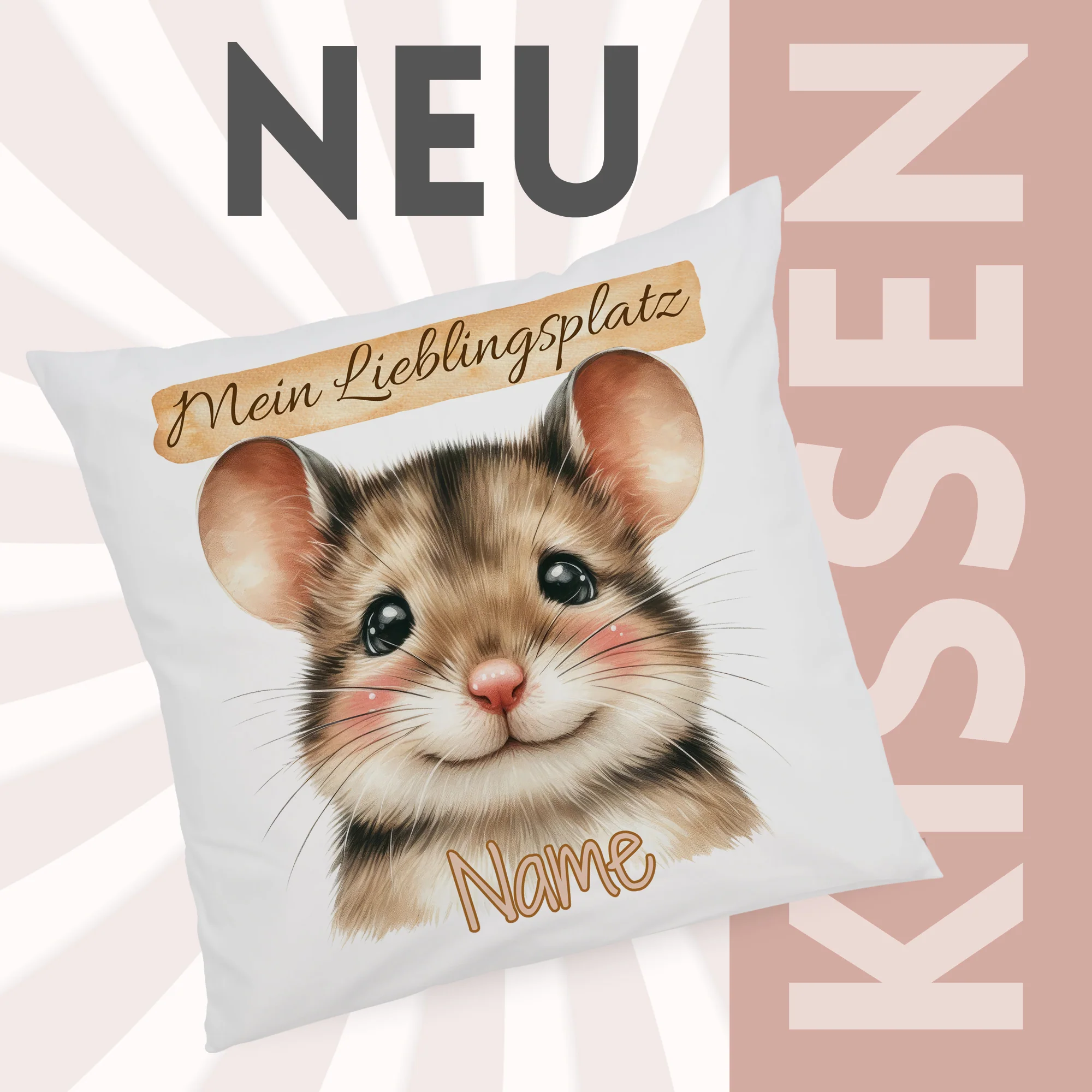 Kissenbezug Maus Lieblingsplatz - Image 2