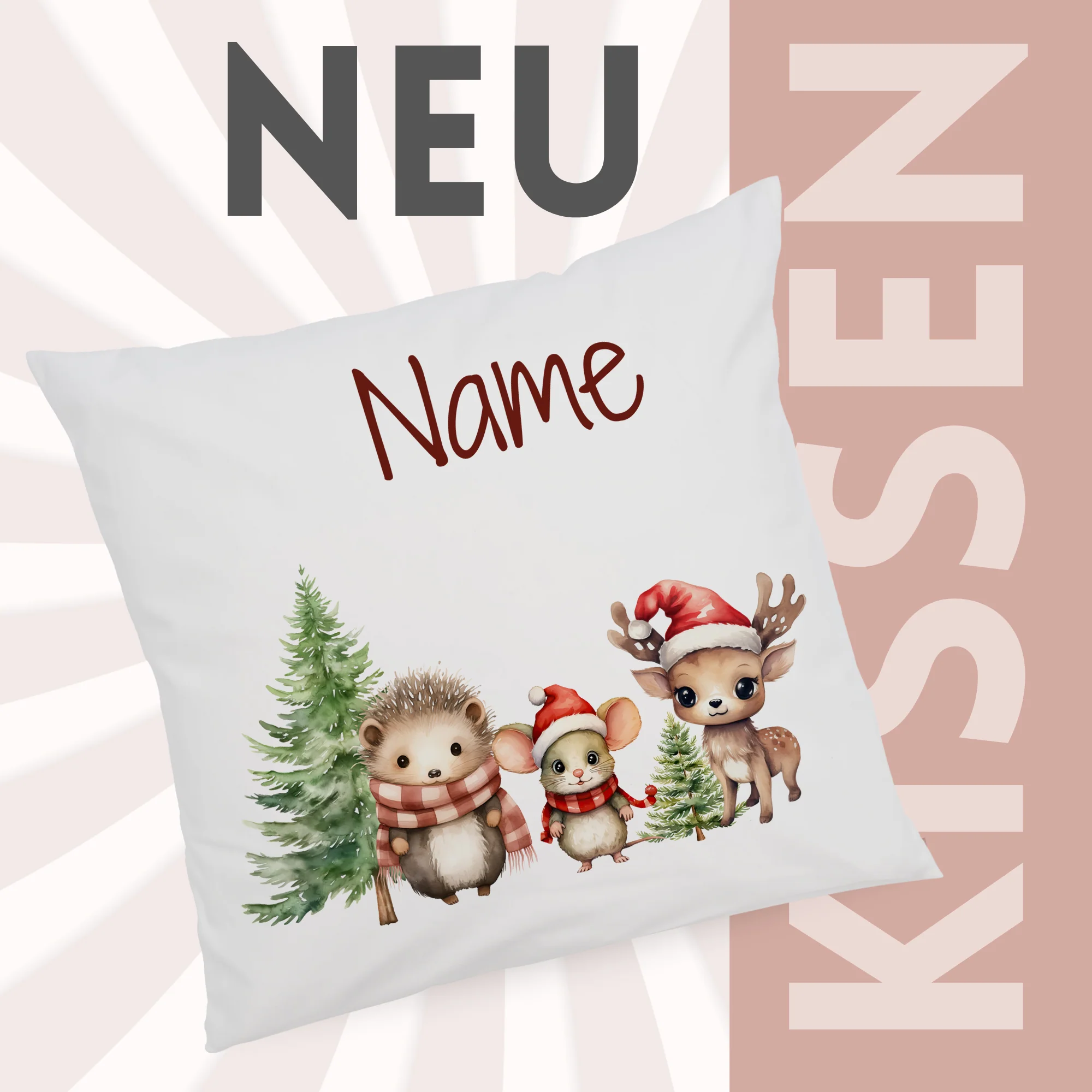 Kissenbezug mit Tiermotiven - Image 2