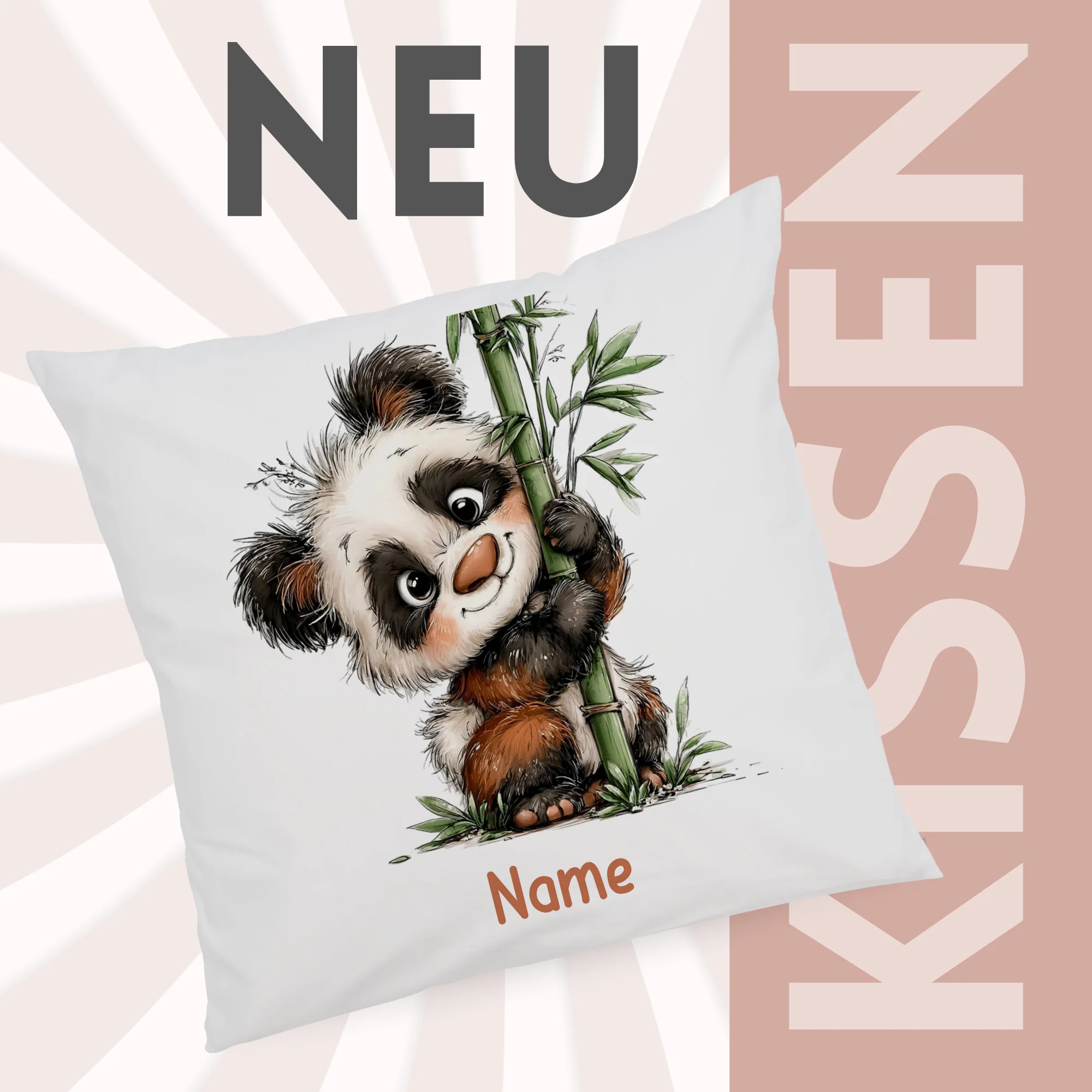 Kissenbezug Panda - Image 2