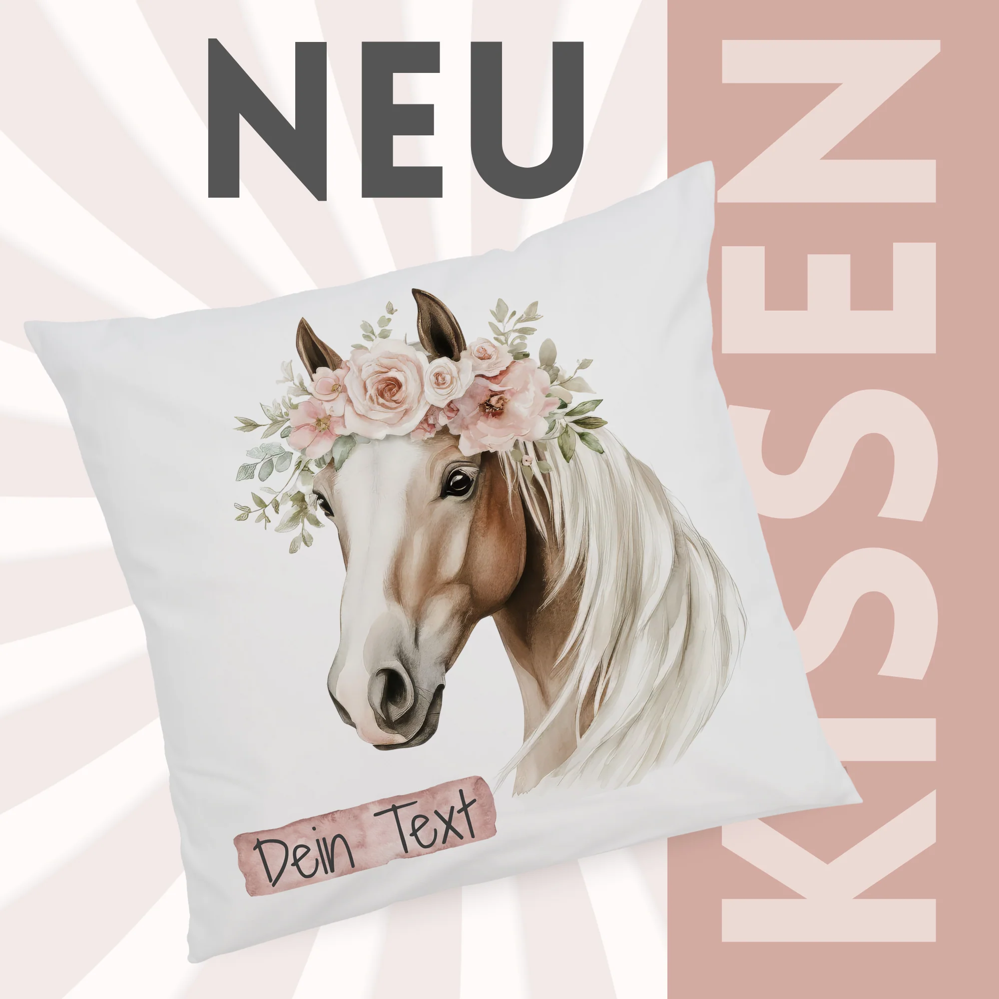 Kissenbezug Pferdemotiv - Image 2