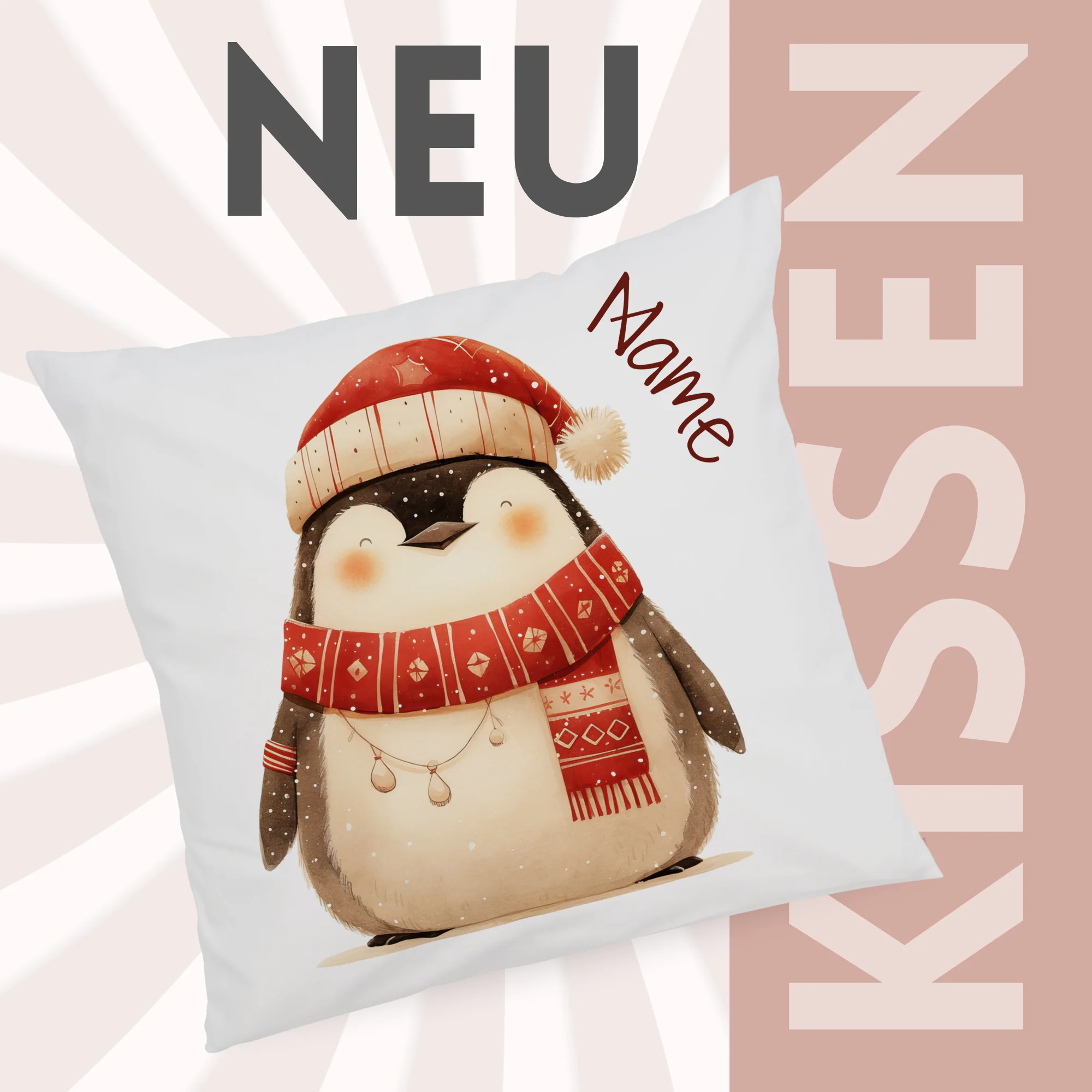 Kissenbezug Pinguin - Image 2