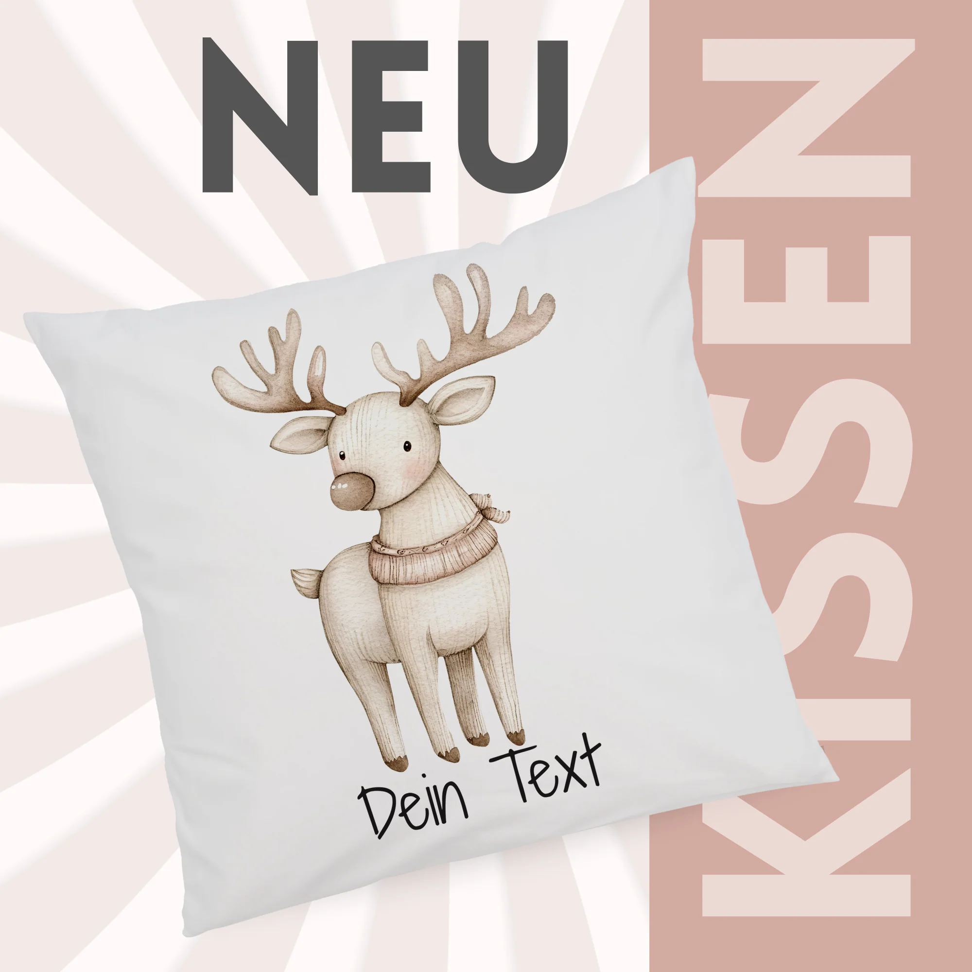 Kissenbezug Reh - Für kuschelige Abende - Image 3