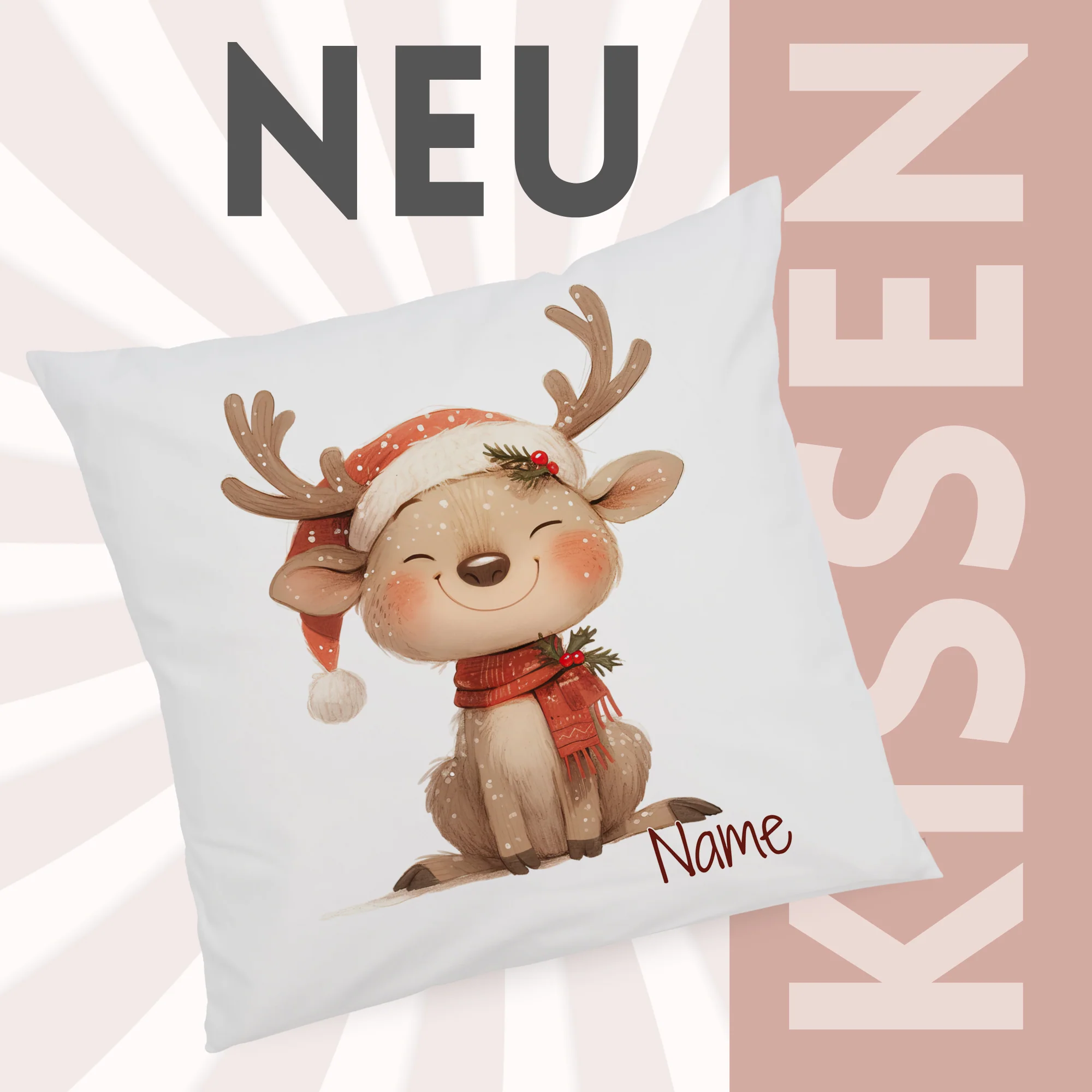 Kissenbezug Rentier - Image 2