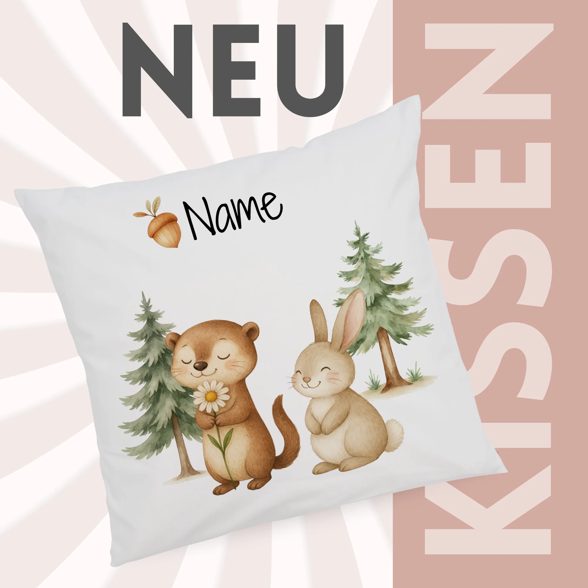 Kissenbezug Tierfreundschaft - Image 2