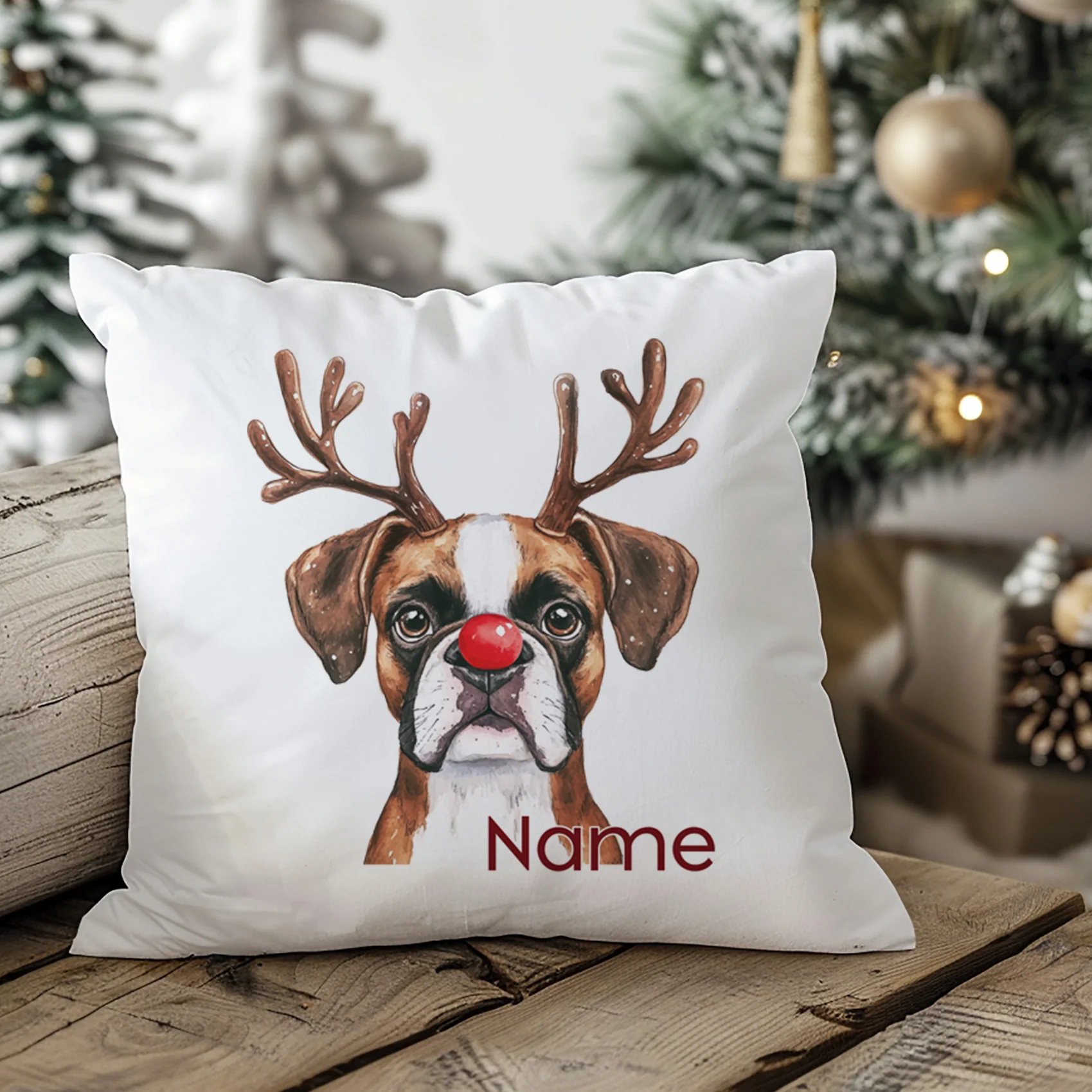 Kissenbezug Weihnachten Boxer - Image 3