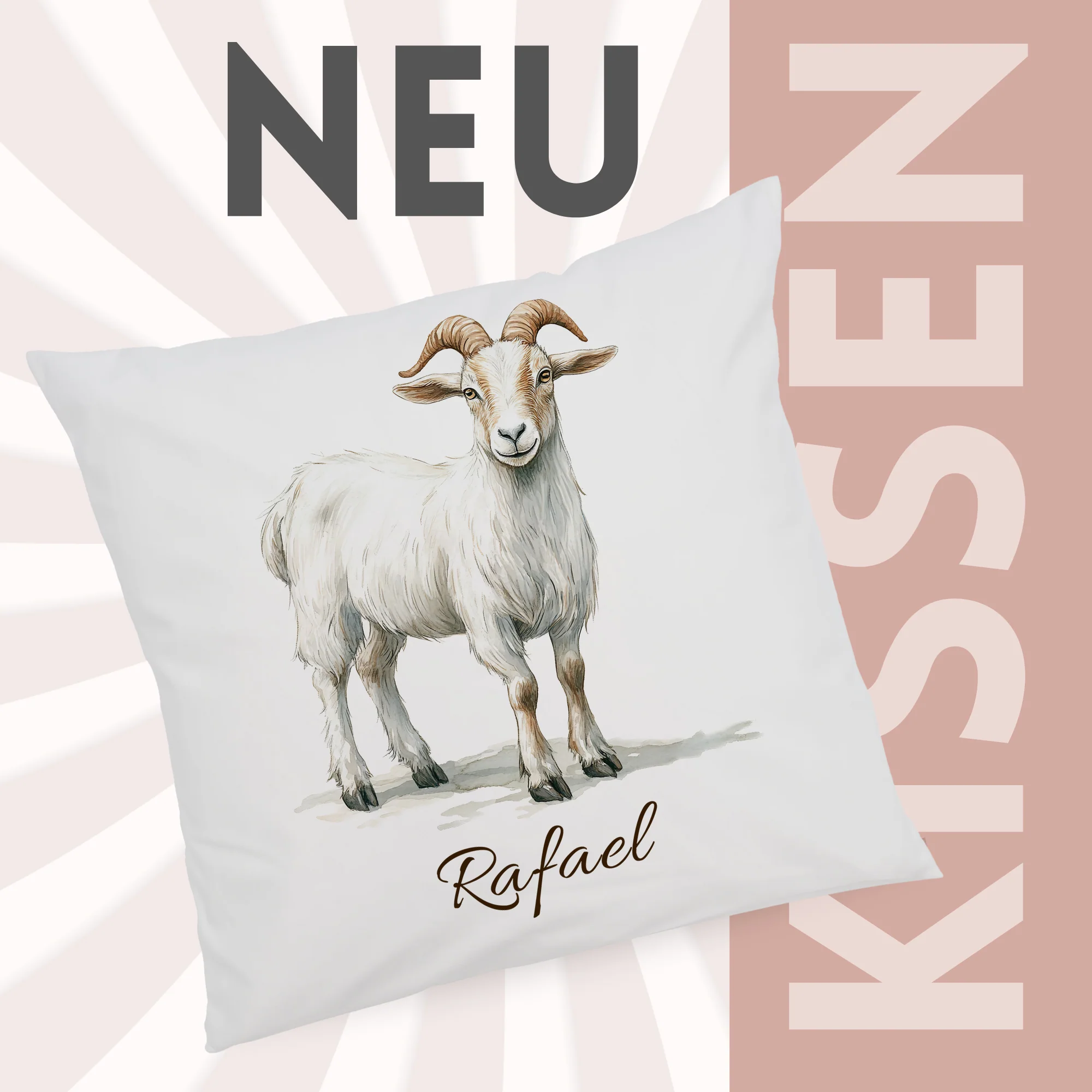Kissenbezug Ziege - Image 2