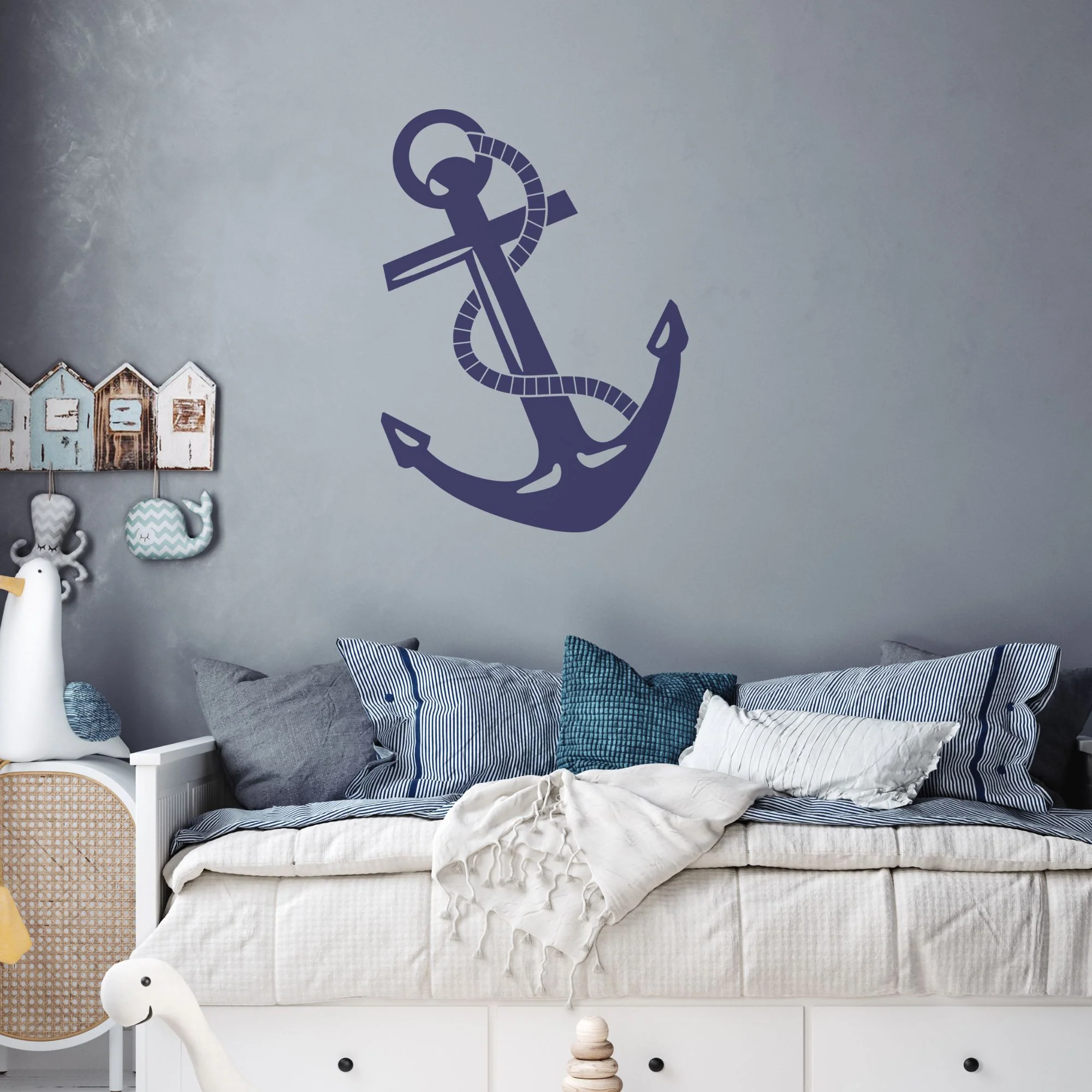 Maritimes Wandtattoo Anker - Image 5