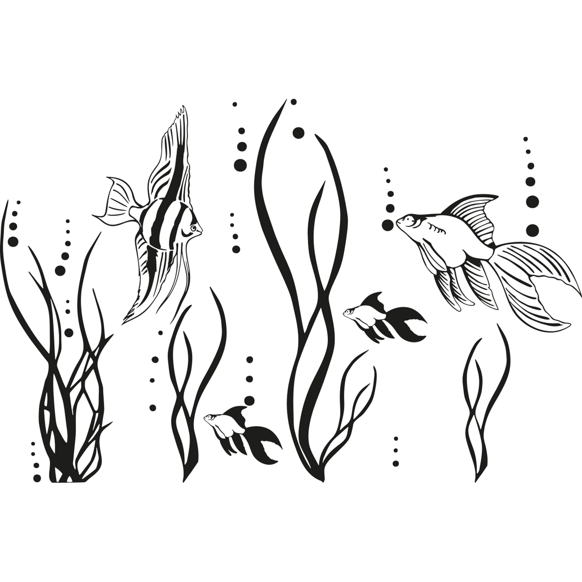 Maritimes Wandtattoo Fische - Image 2