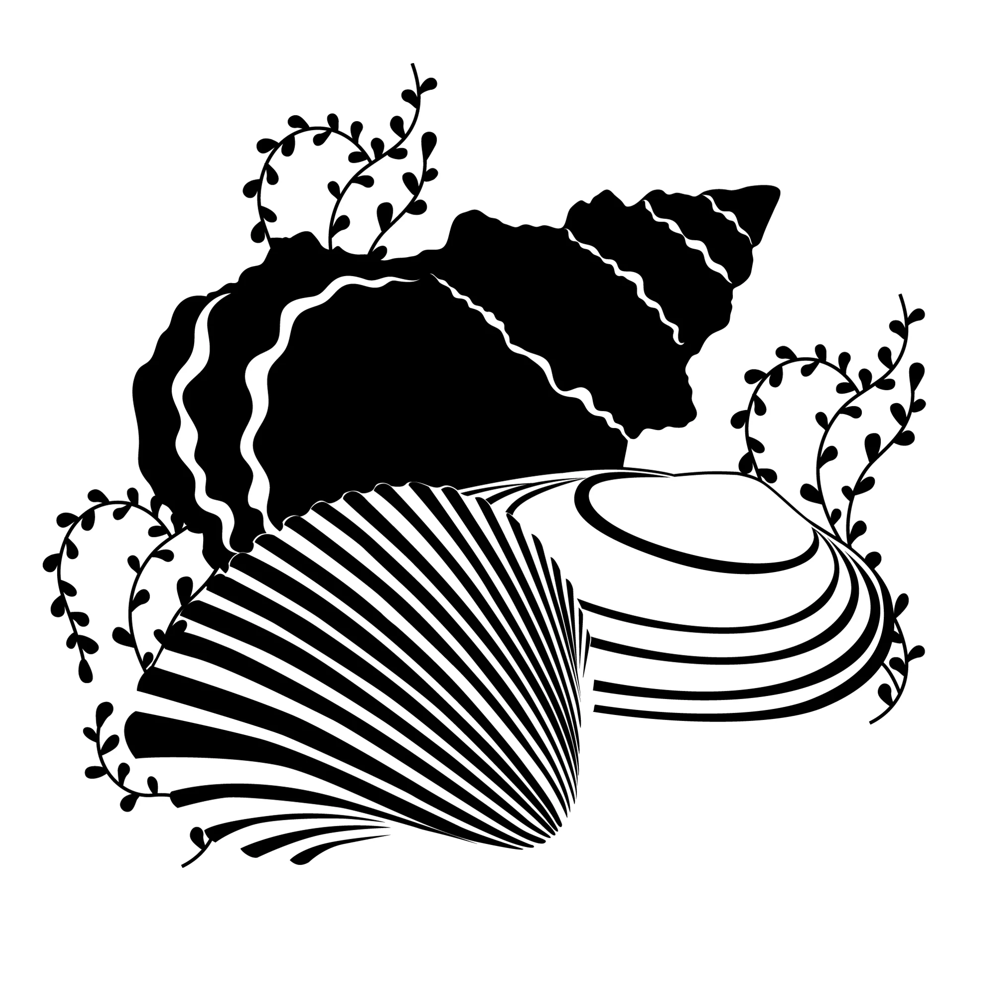 Maritimes Wandtattoo Muscheln - Image 2