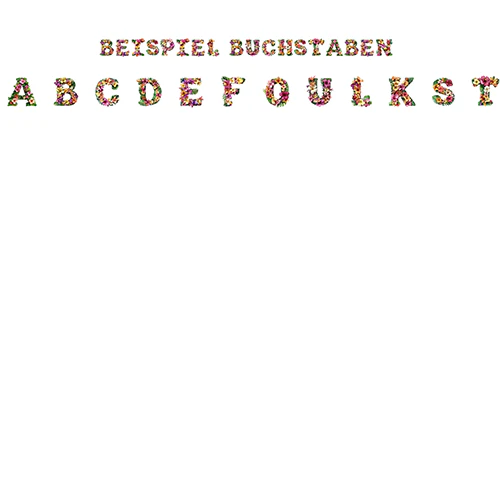 Müslischale mit Blumen Schrift - Image 5