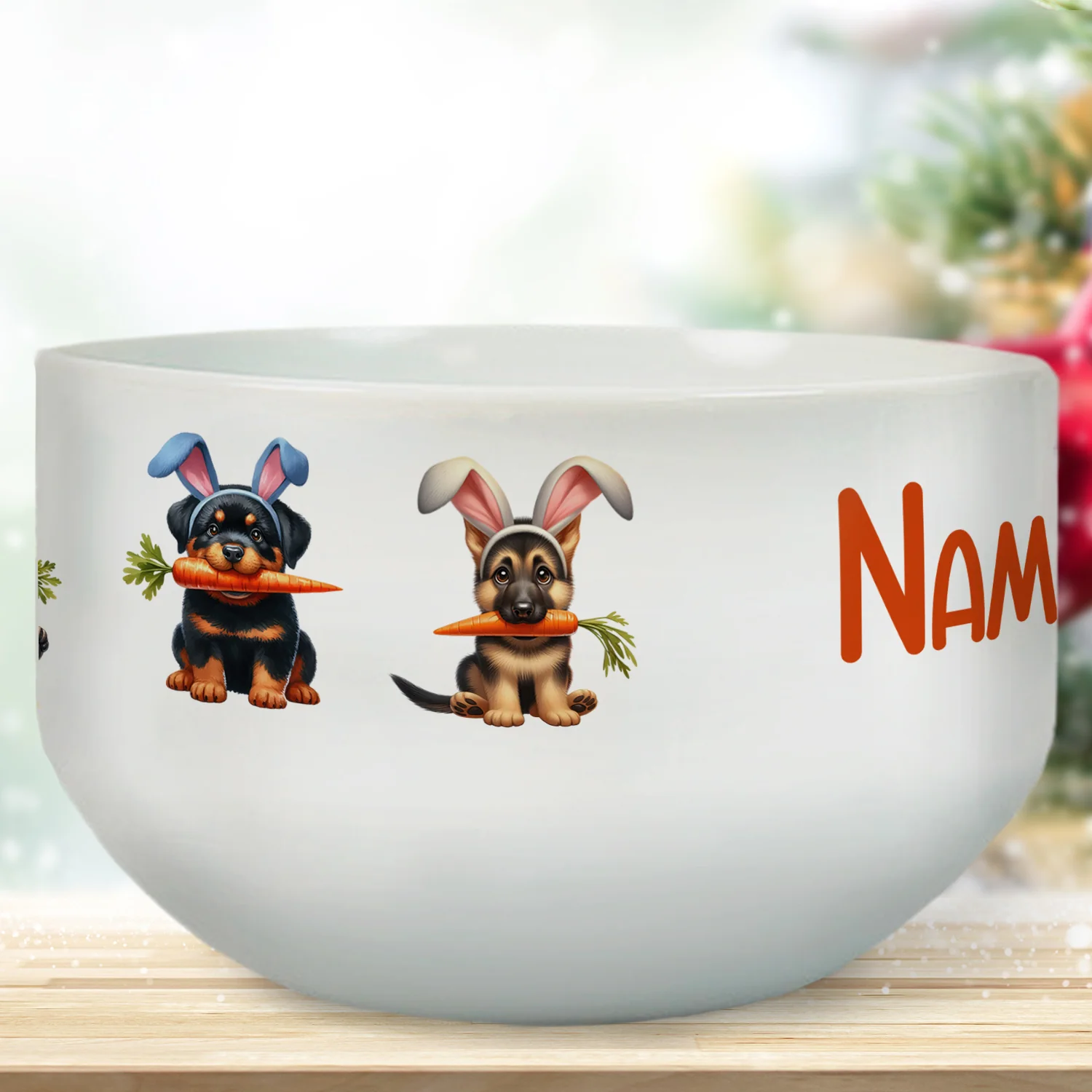 Müslischale Ostern mit Hunde-Motiven - Image 4