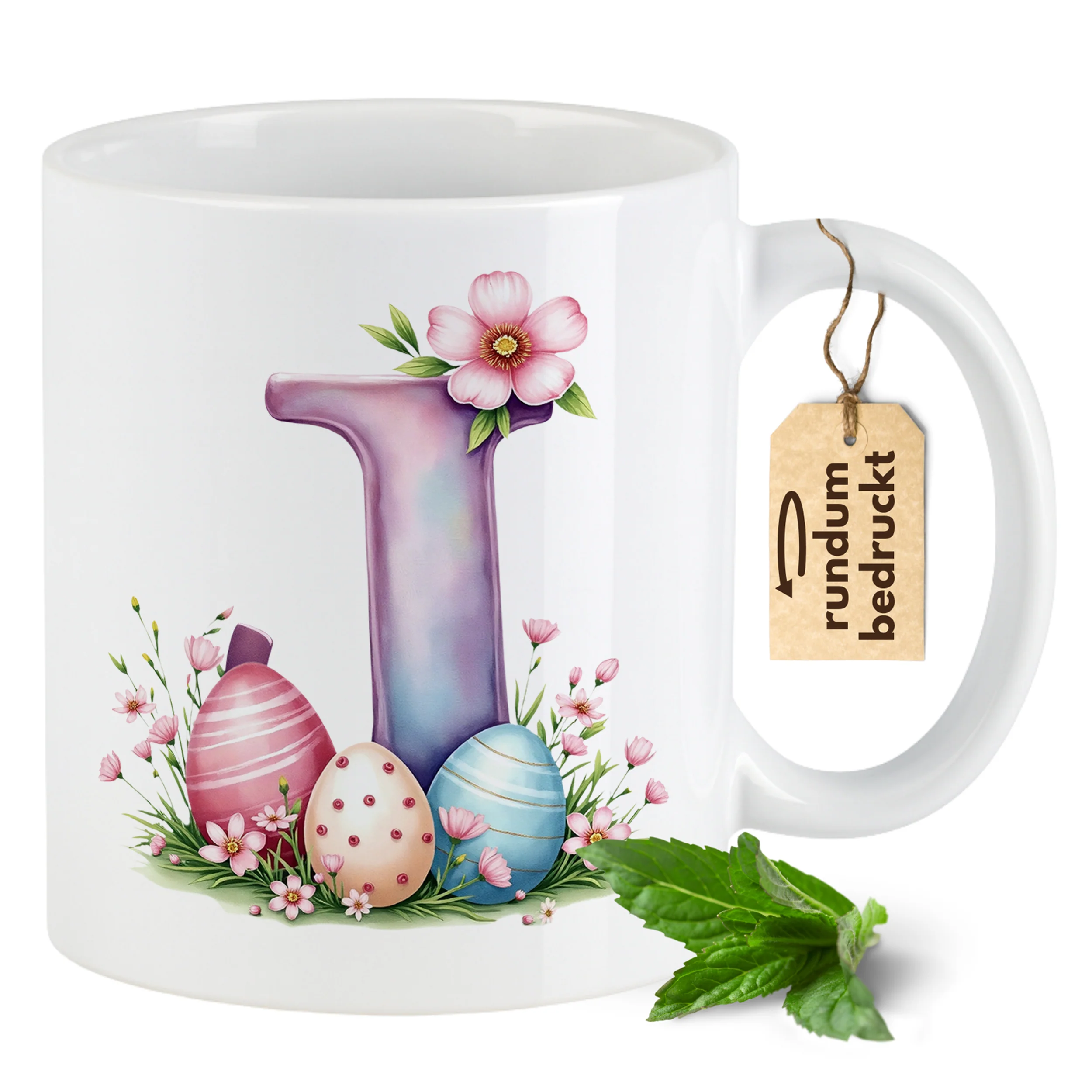 Oster Tasse Buchstabe J