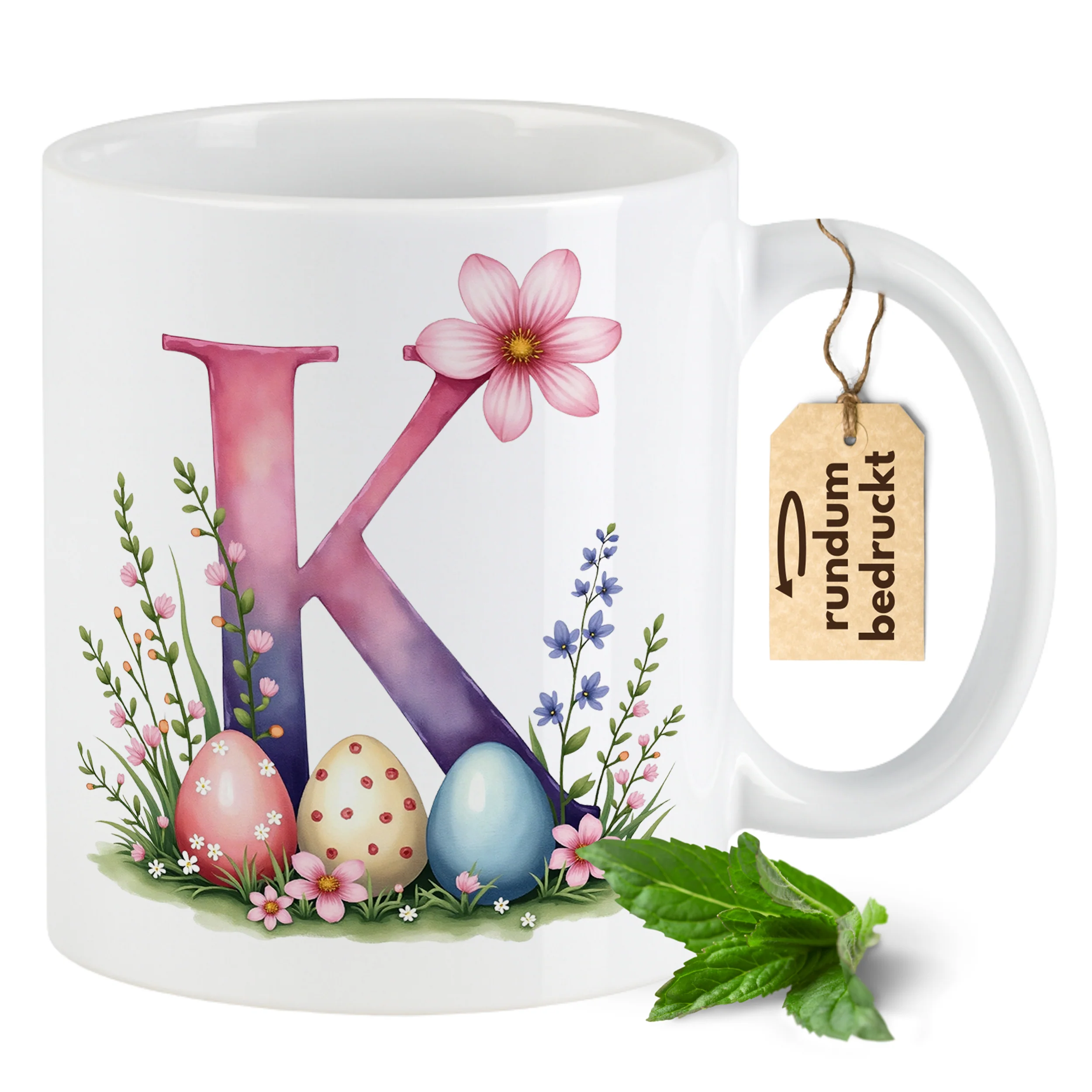 Oster Tasse Buchstabe K