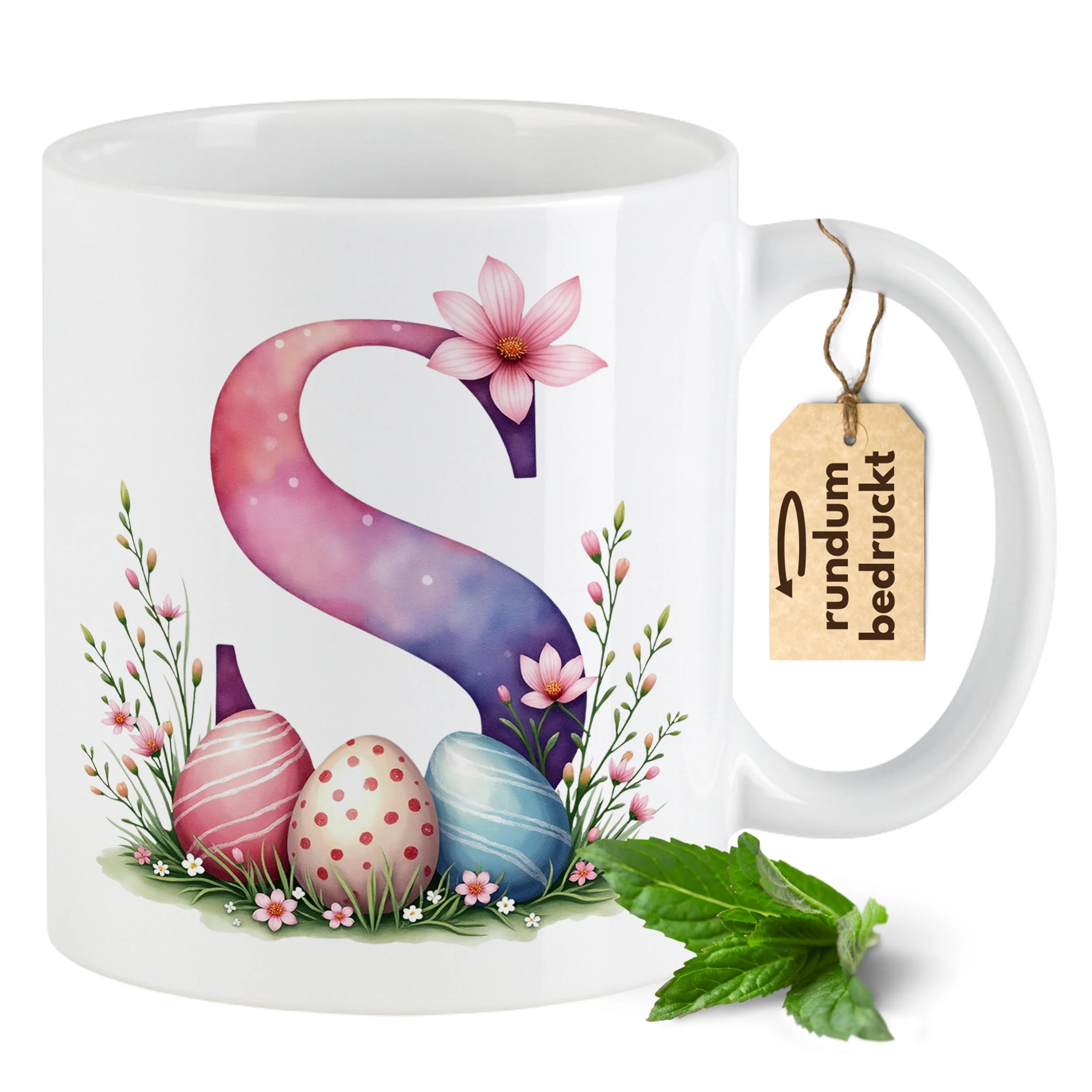 Oster Tasse Buchstabe S