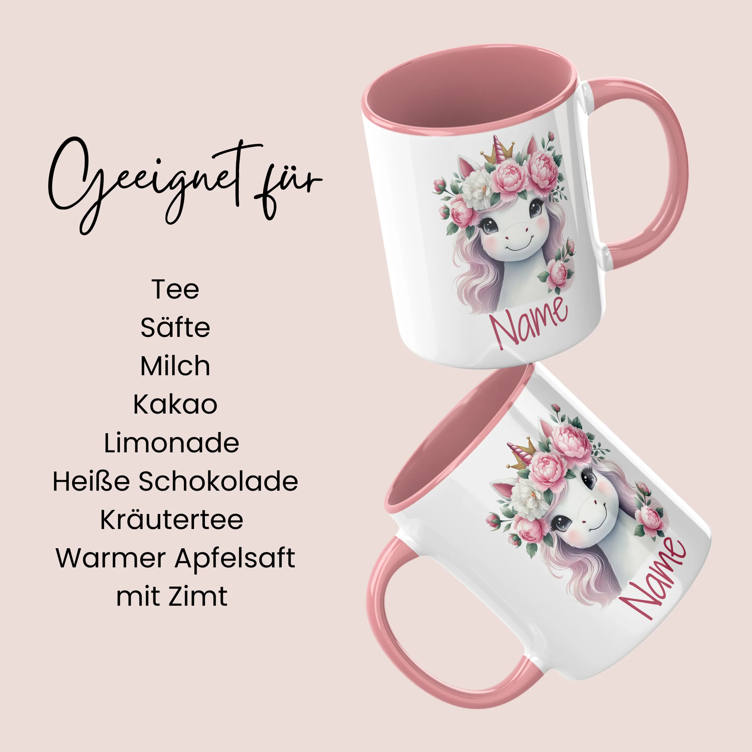Personalisierte Tasse Einhorn - Image 6