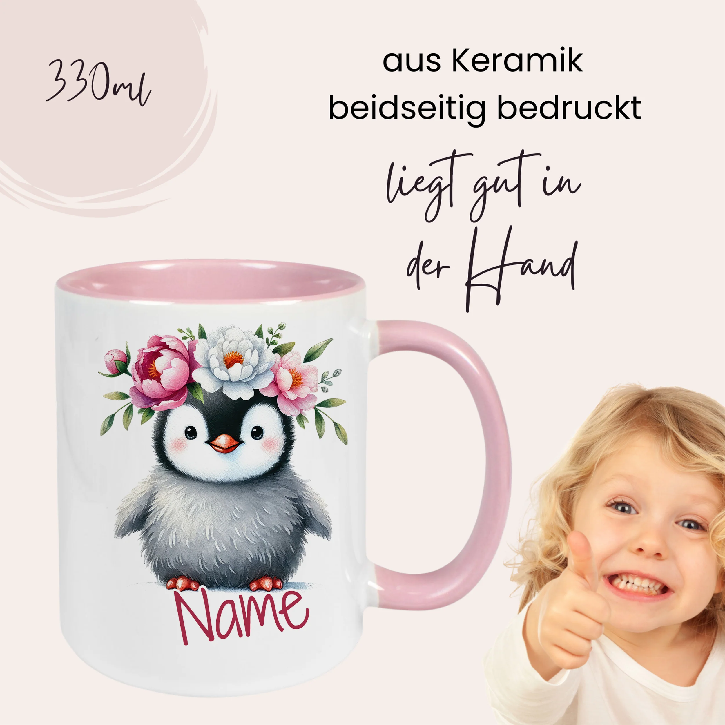 Personalisierte Tasse Pinguin - Image 4