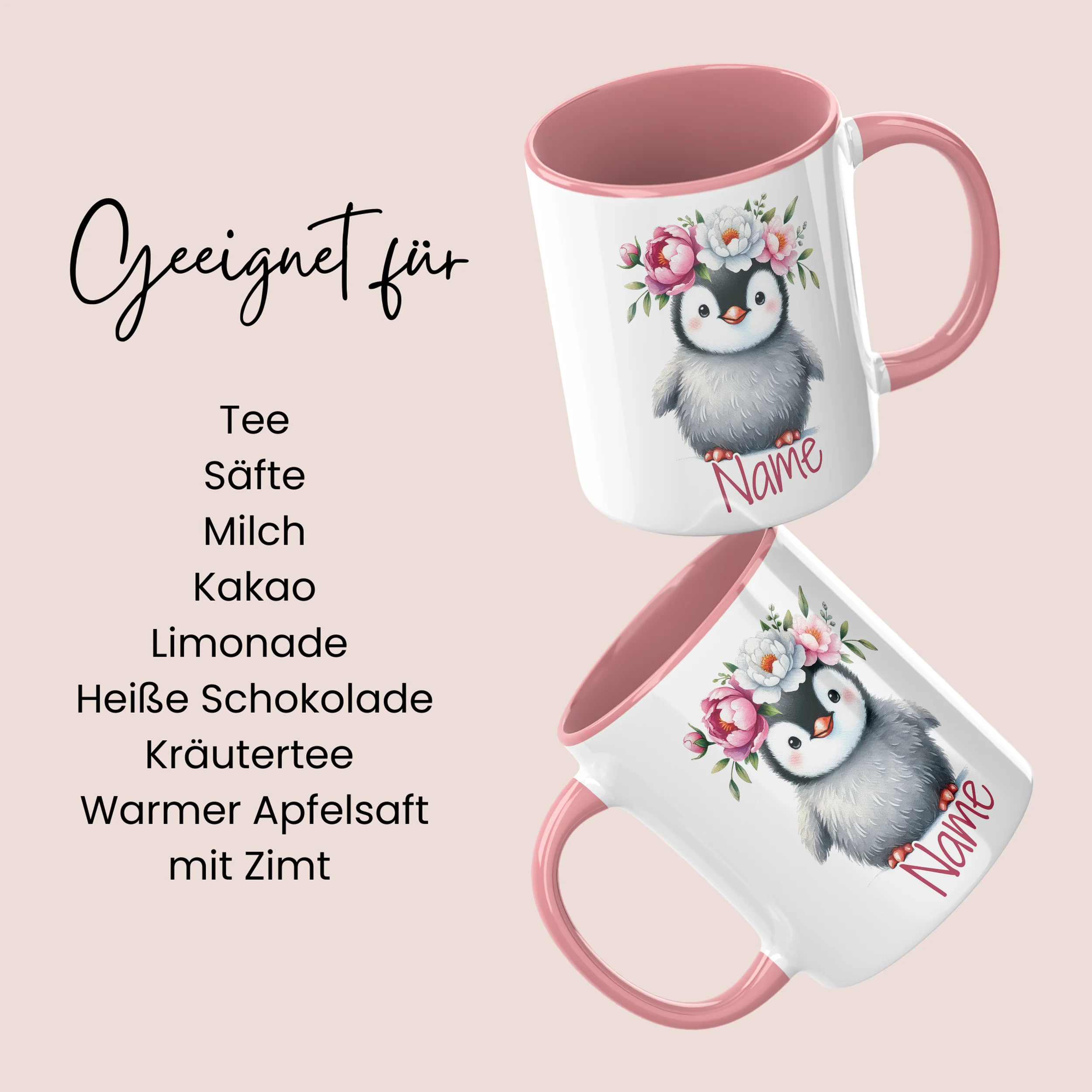 Personalisierte Tasse Pinguin - Image 6