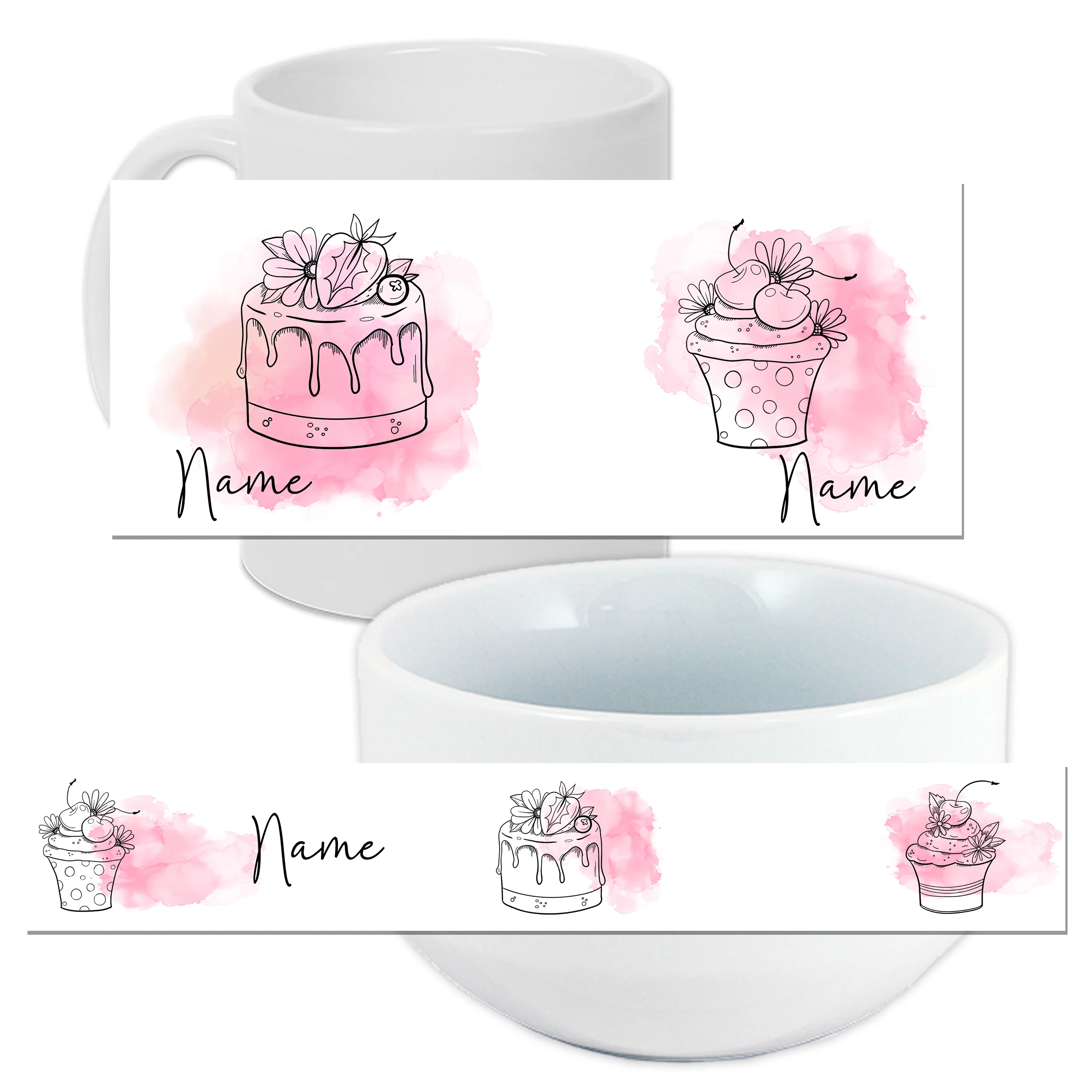 Set Müslischale mit Tasse - Küchlein - Image 3