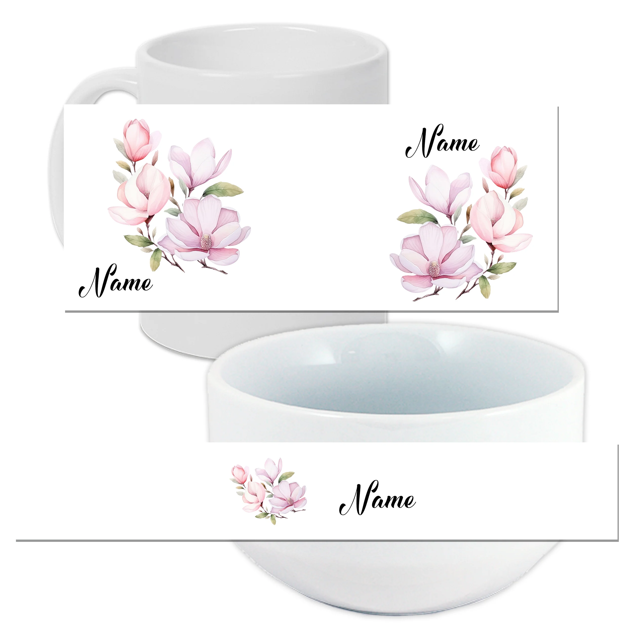 Set Müslischale mit Tasse - Magnolia - Image 3