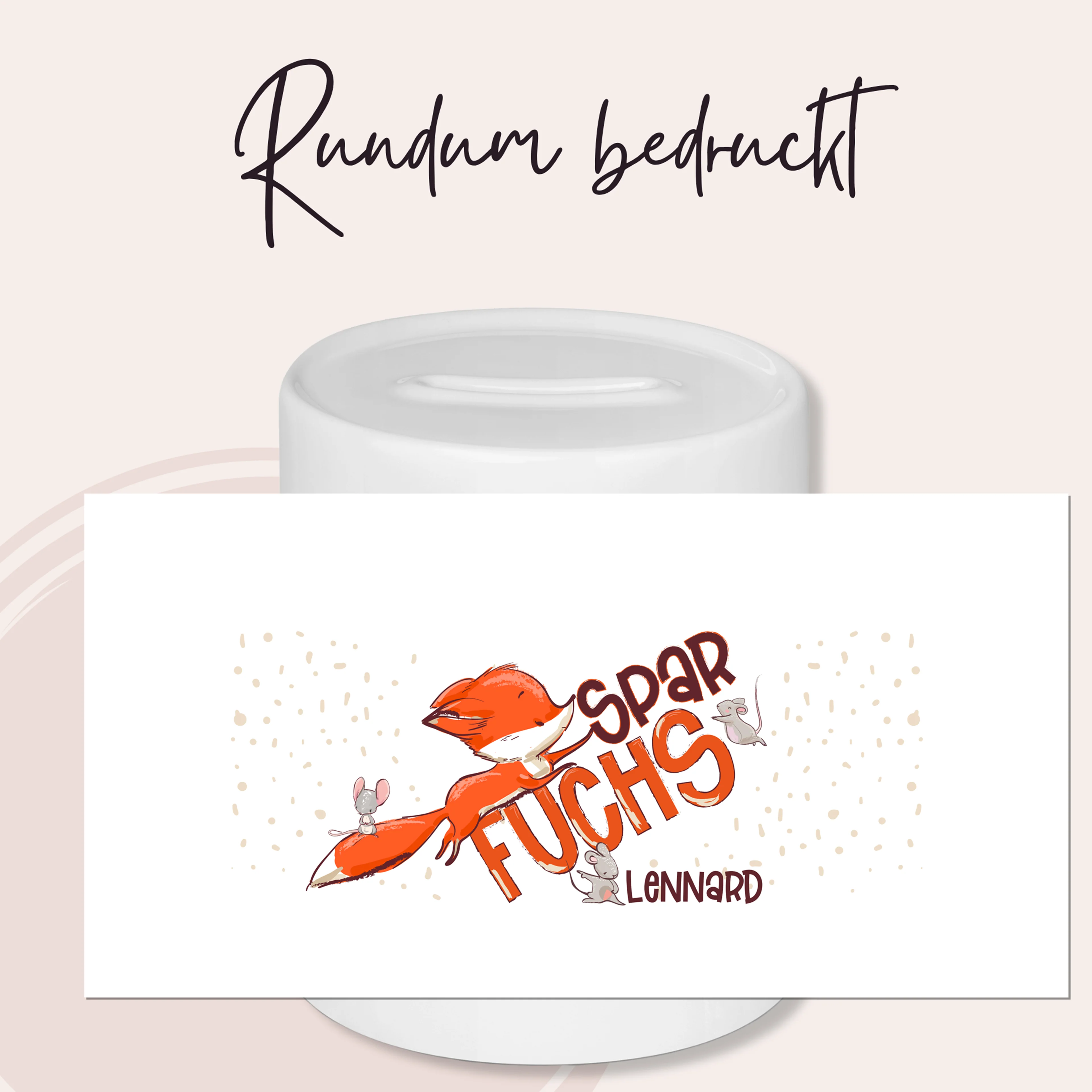 Spardose Fuchs - Für kleine Sparfüchse - Image 2
