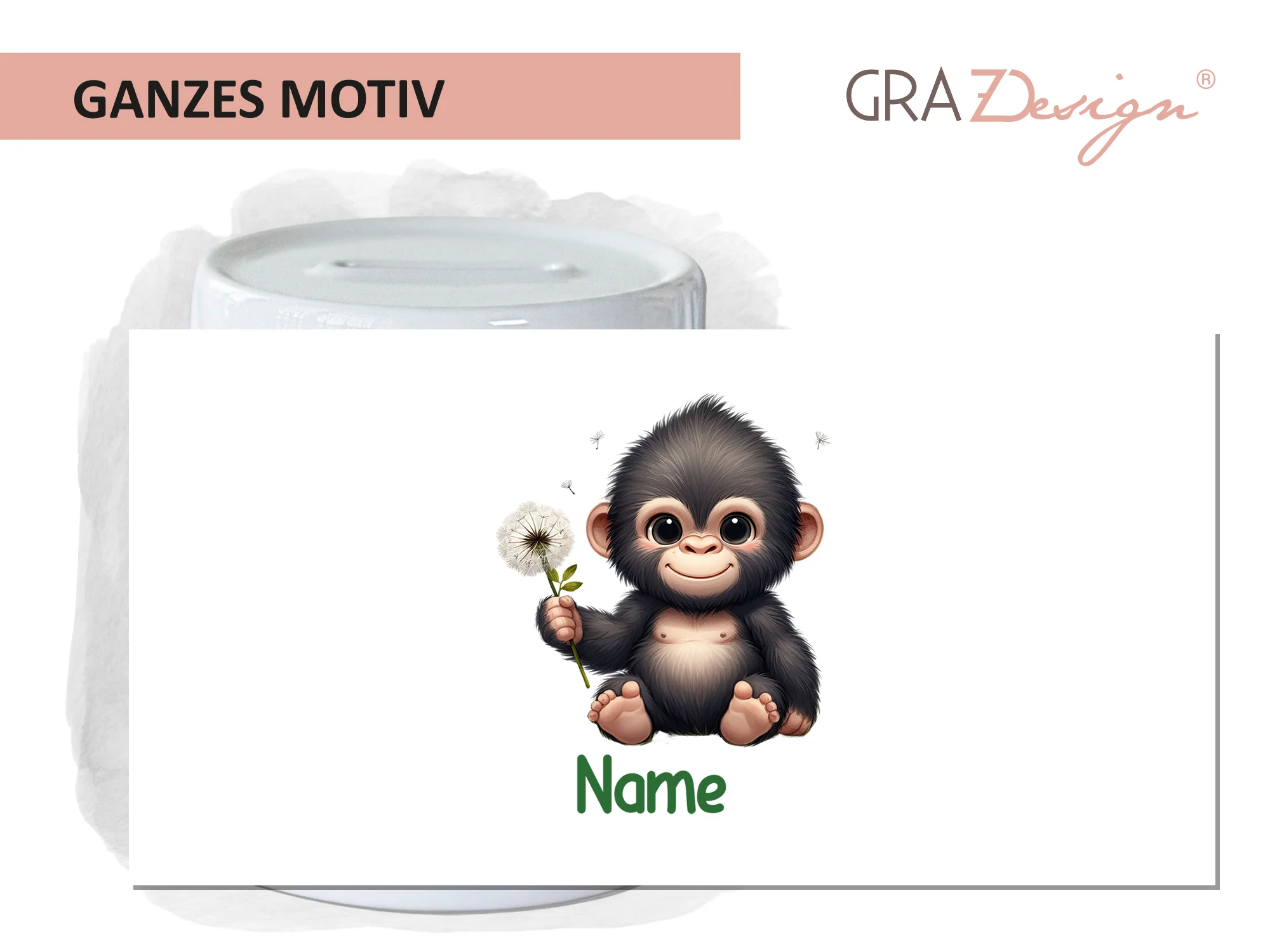 Spardose Gorilla Baby - Image 2
