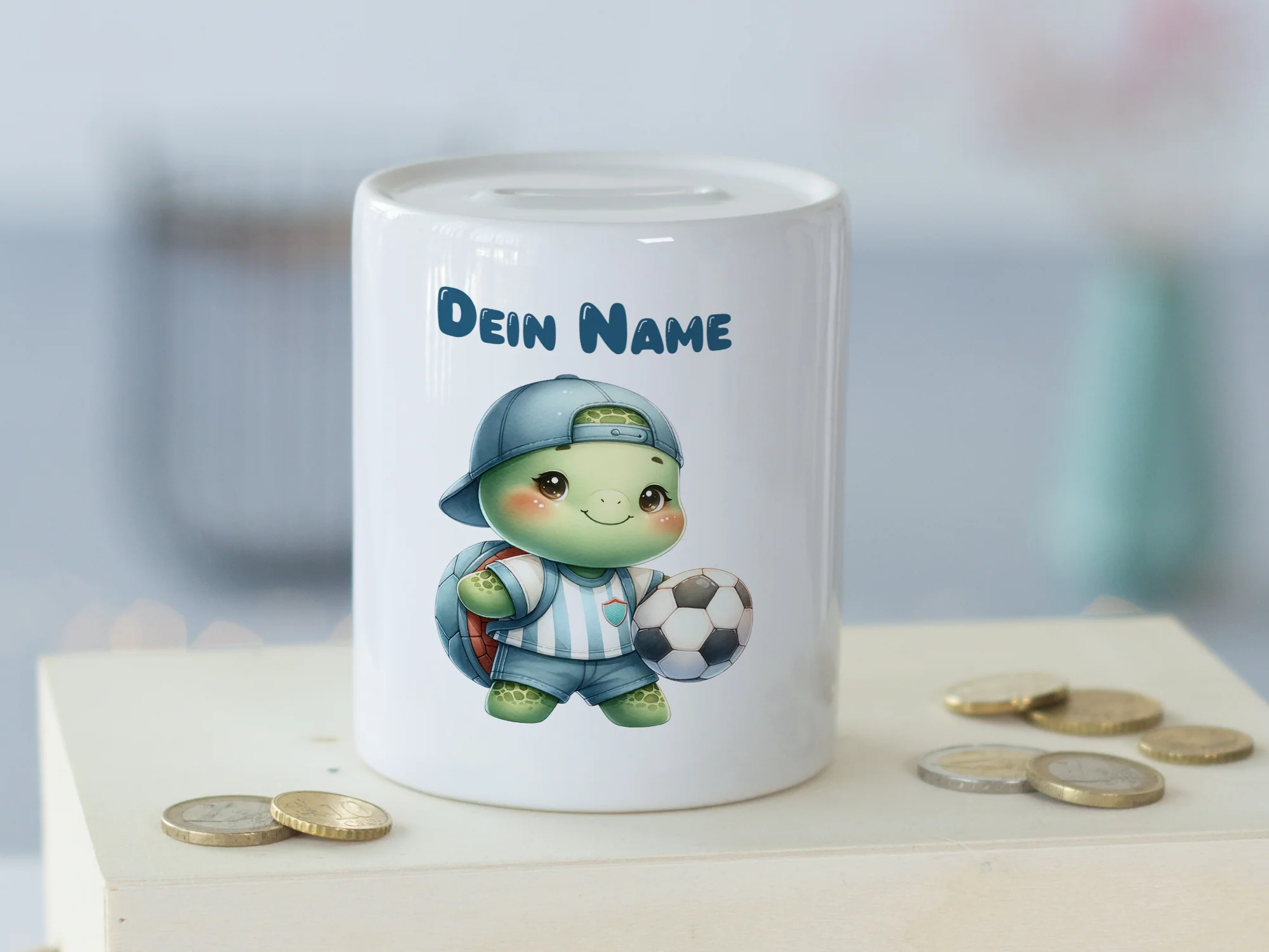 Spardose mit Schildkröte - Image 3