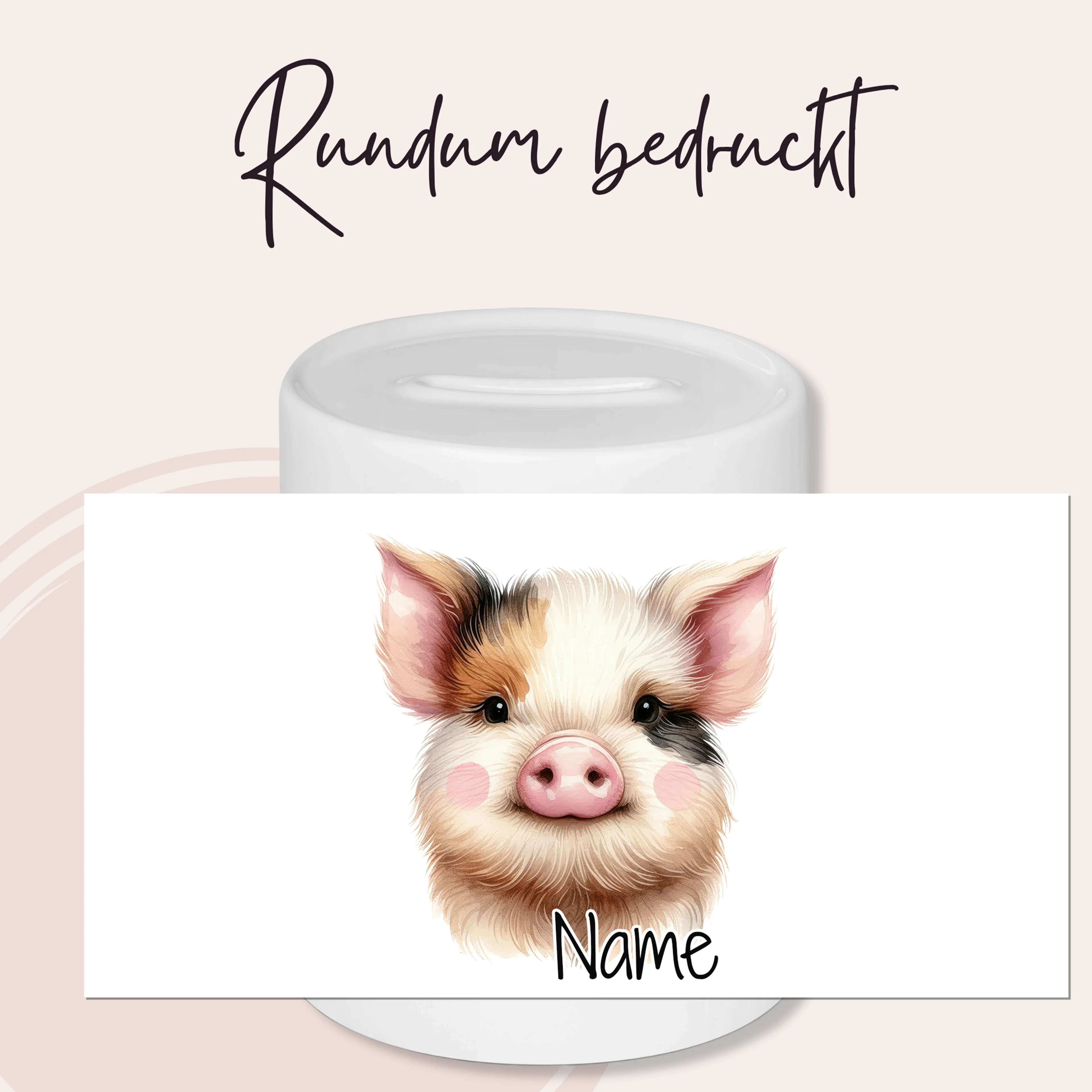 Spardose mit süßem Schweinemotiv - Image 2