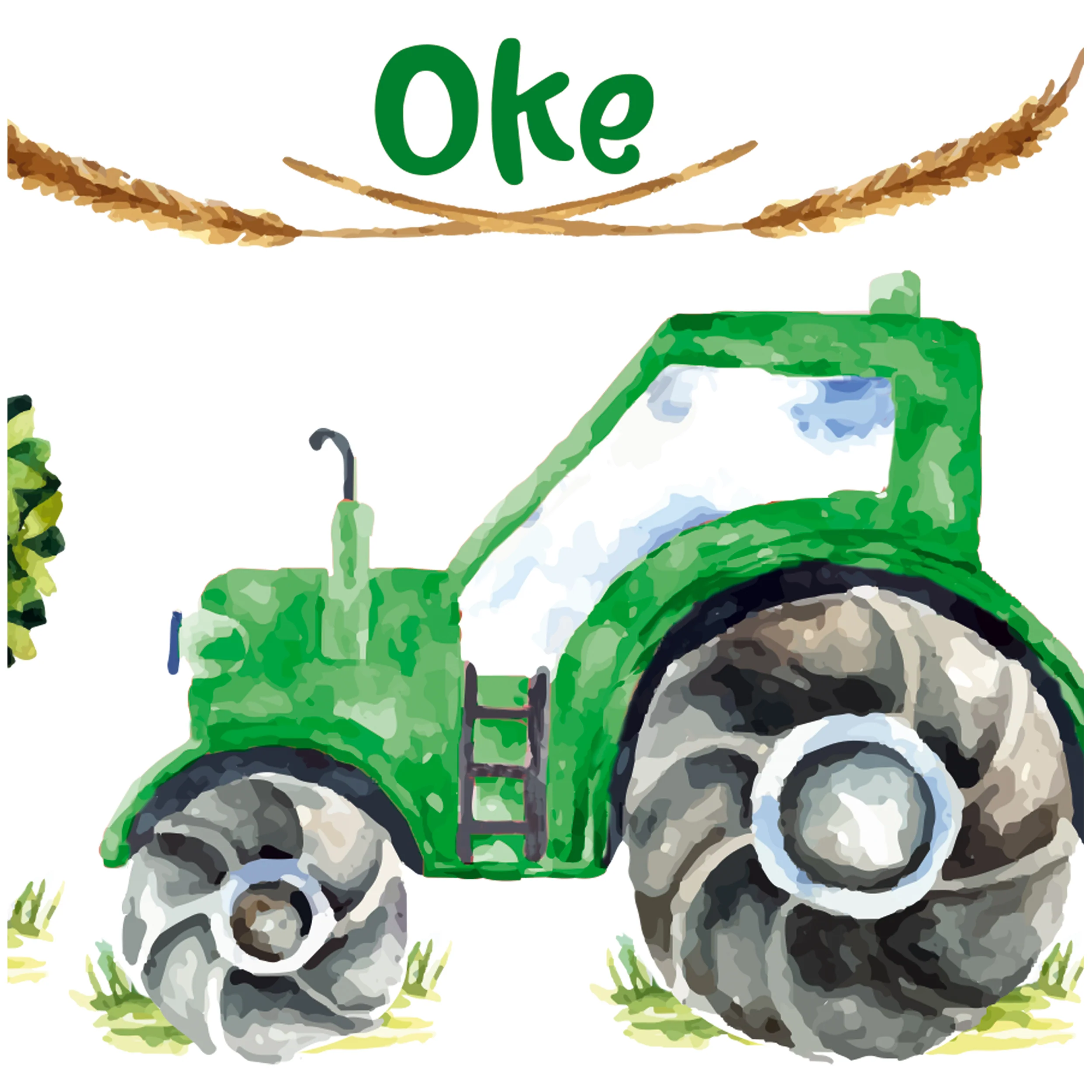 Spardose Traktor in grün - Image 4