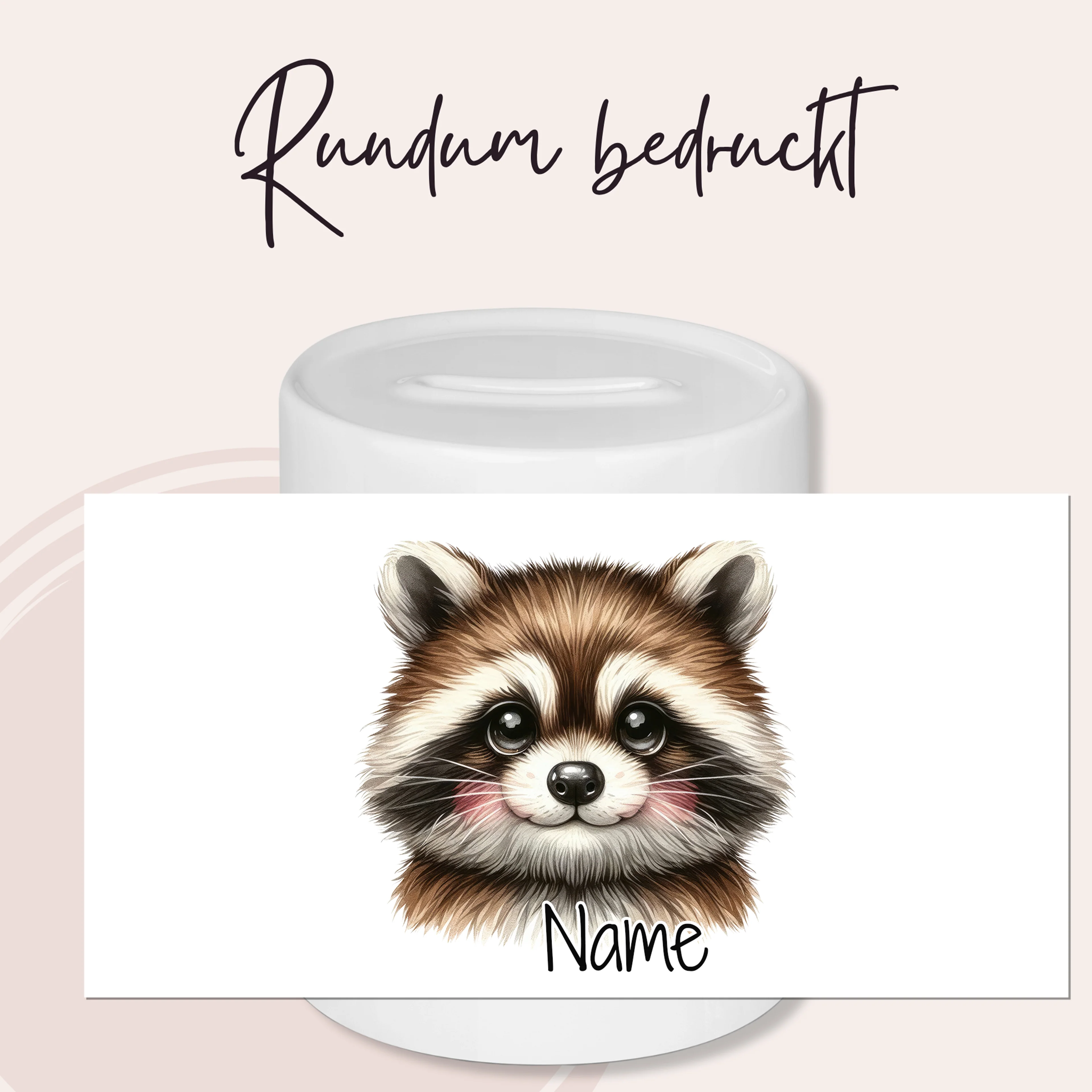 Spardose Waschbär - Image 2