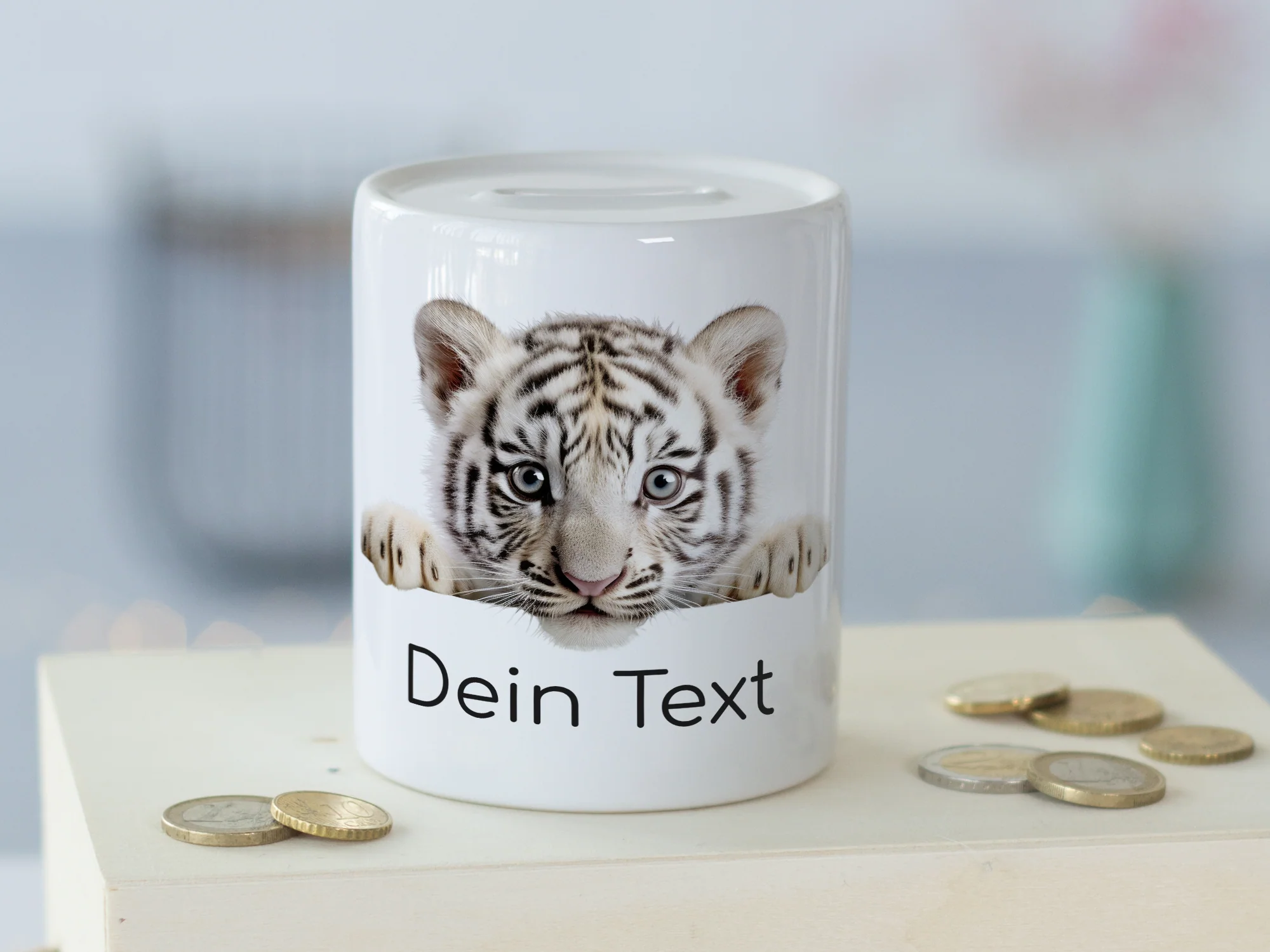 Spardose Weißer Tiger - Image 3