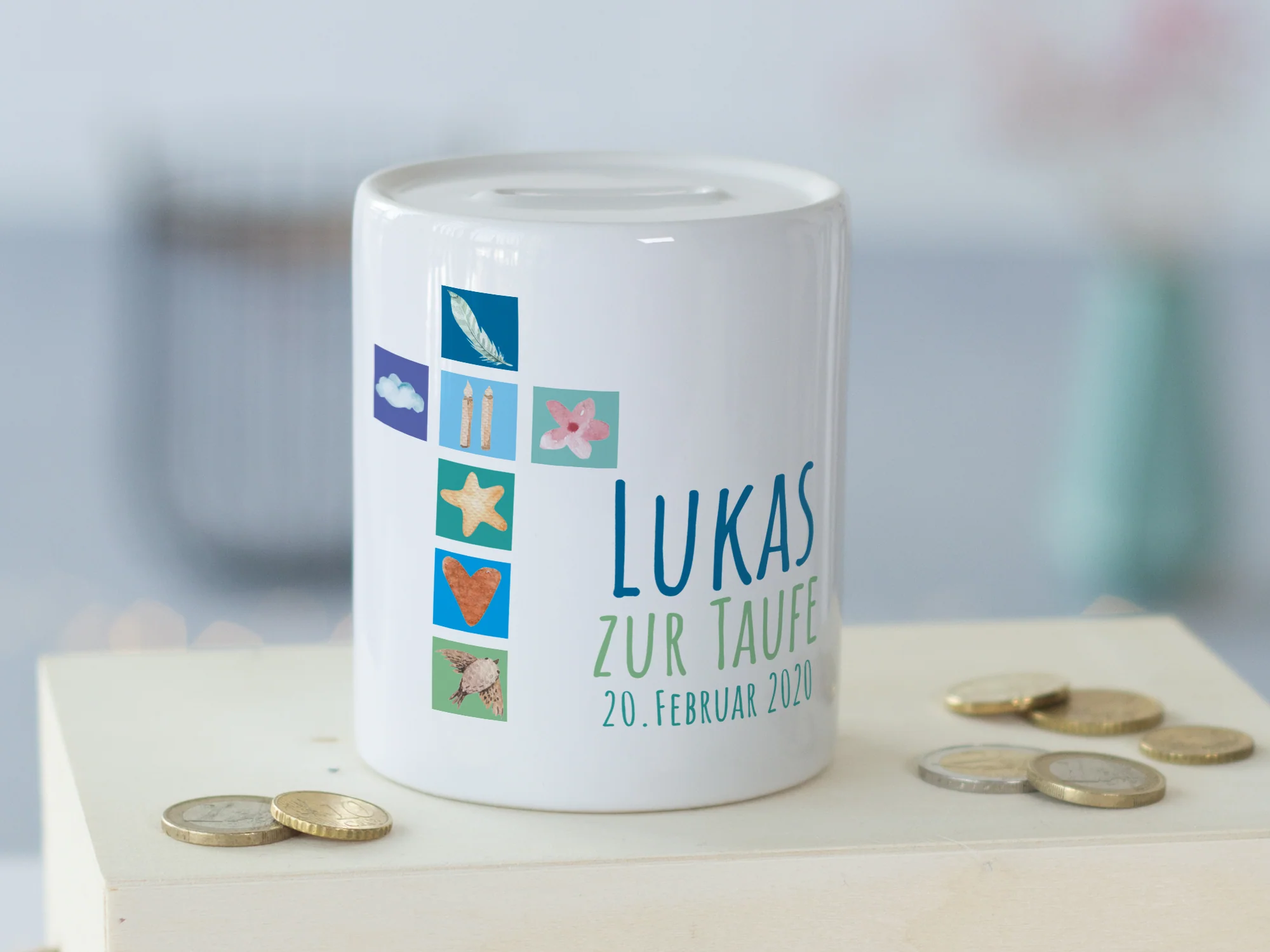 Spardose zur Taufe - Image 3