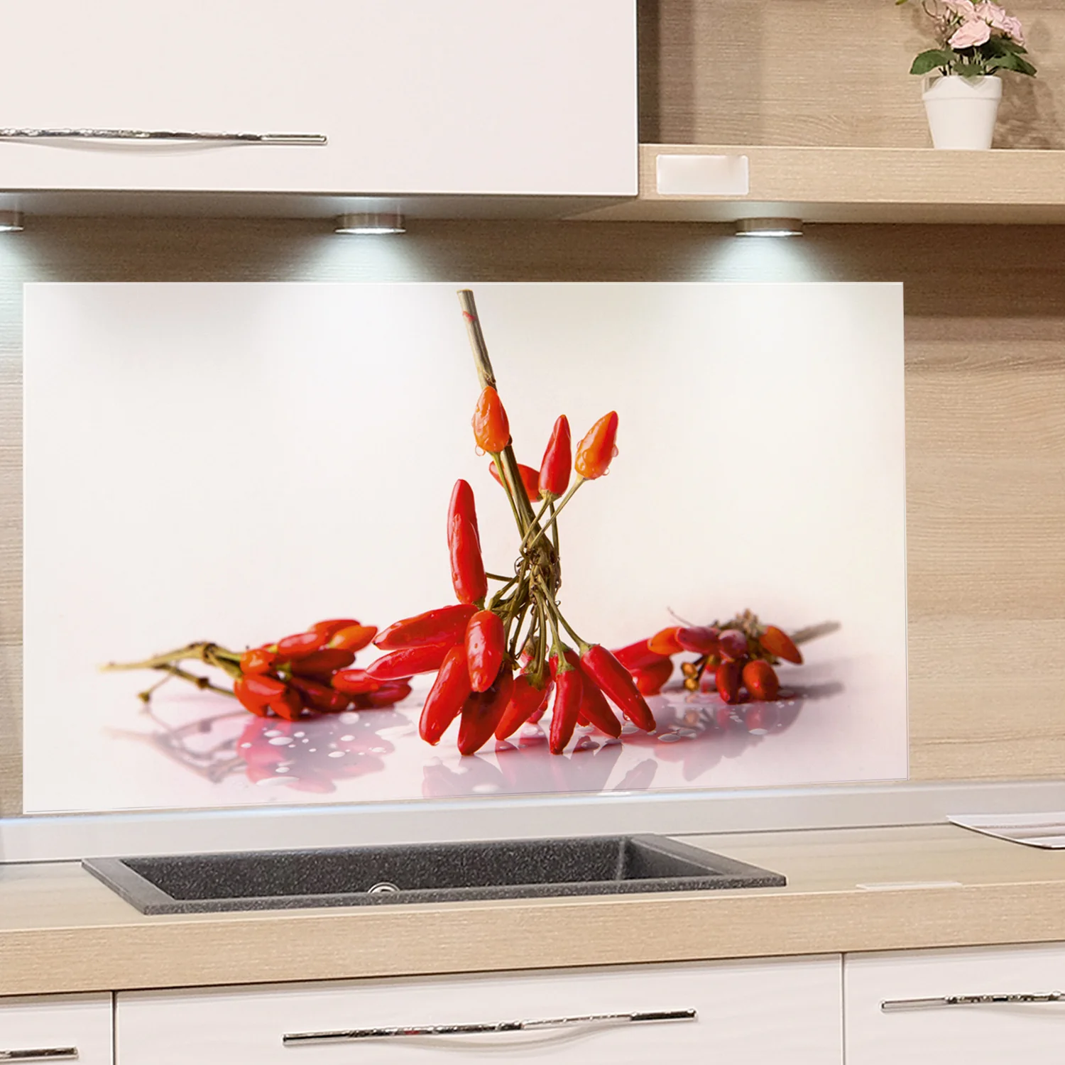 Spritzschutz Rote Chilischoten - Image 2