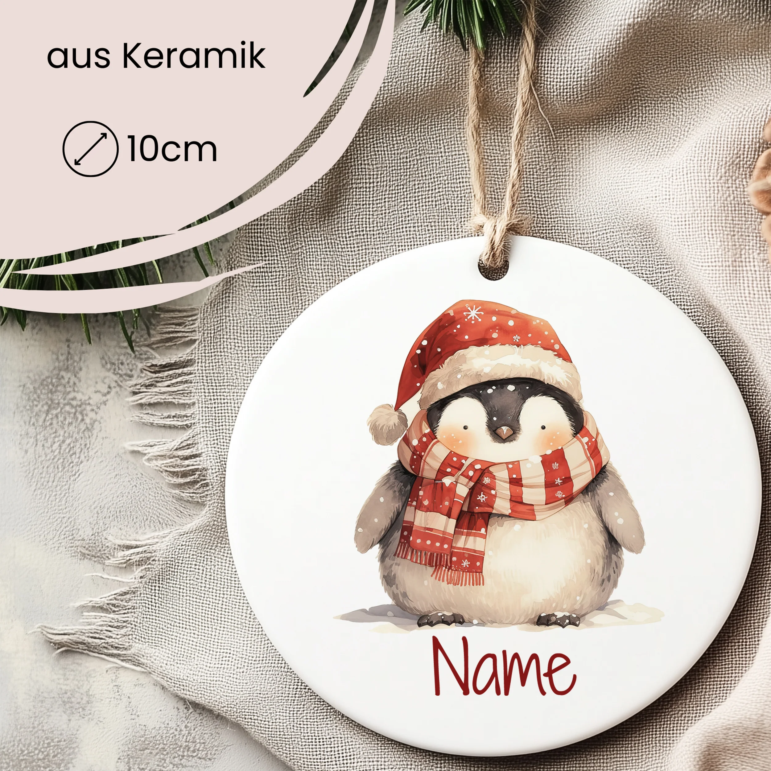 Tannenbaum Aufhänger Pinguin - Behagliche Weihnachtsstimmung - Image 2