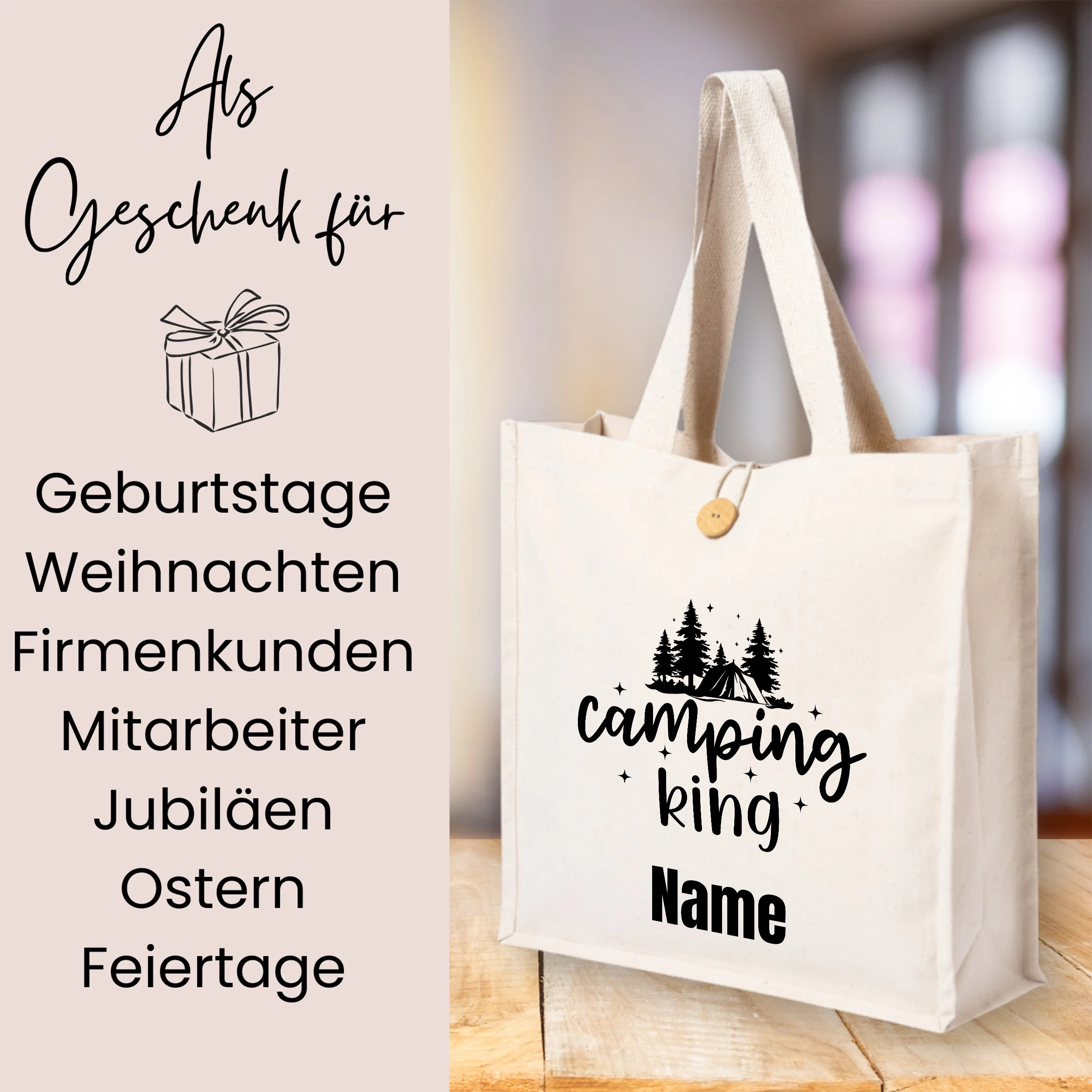 Tasche Camping King - Dein treuer Begleiter für Abenteuer - Image 3