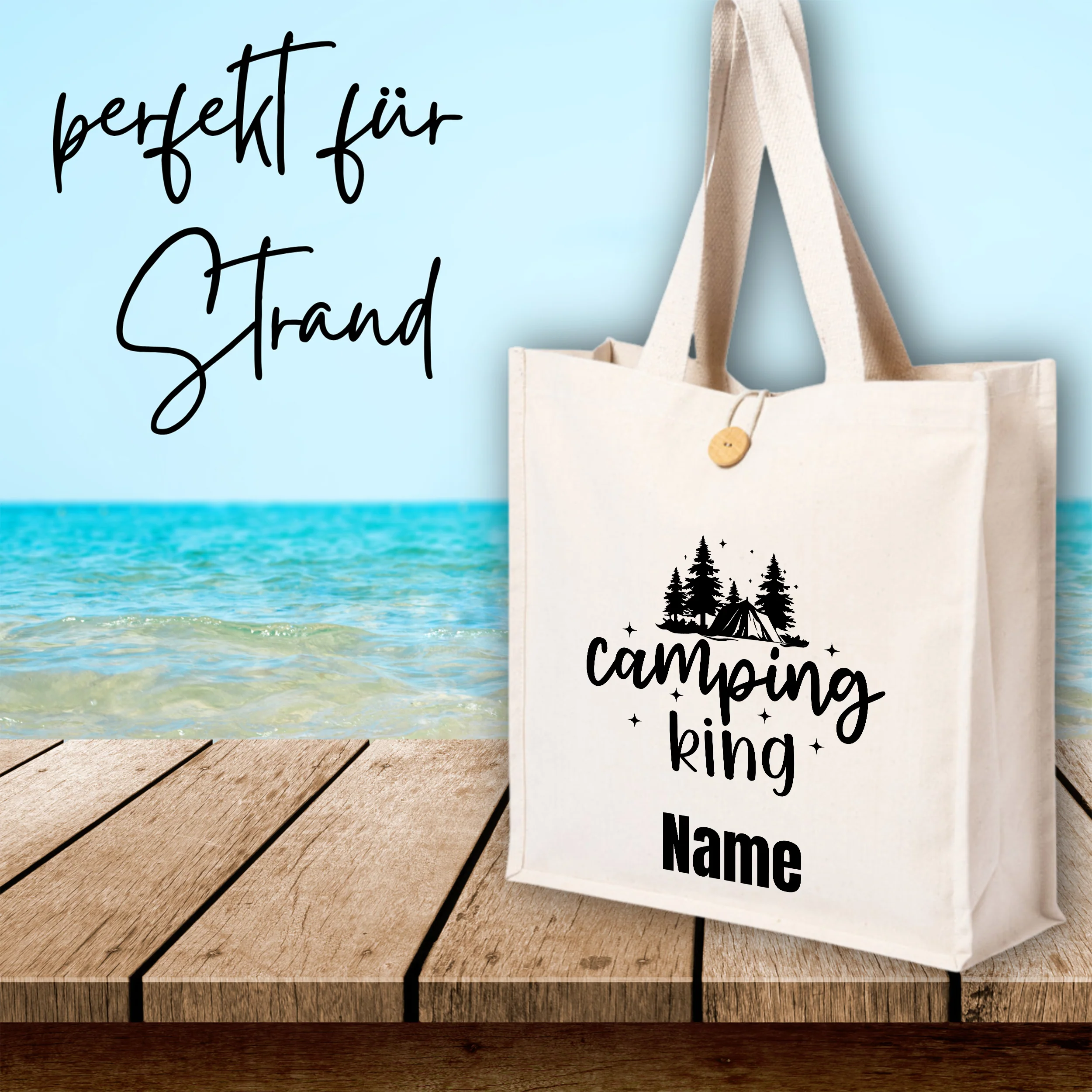 Tasche Camping King - Dein treuer Begleiter für Abenteuer - Image 4