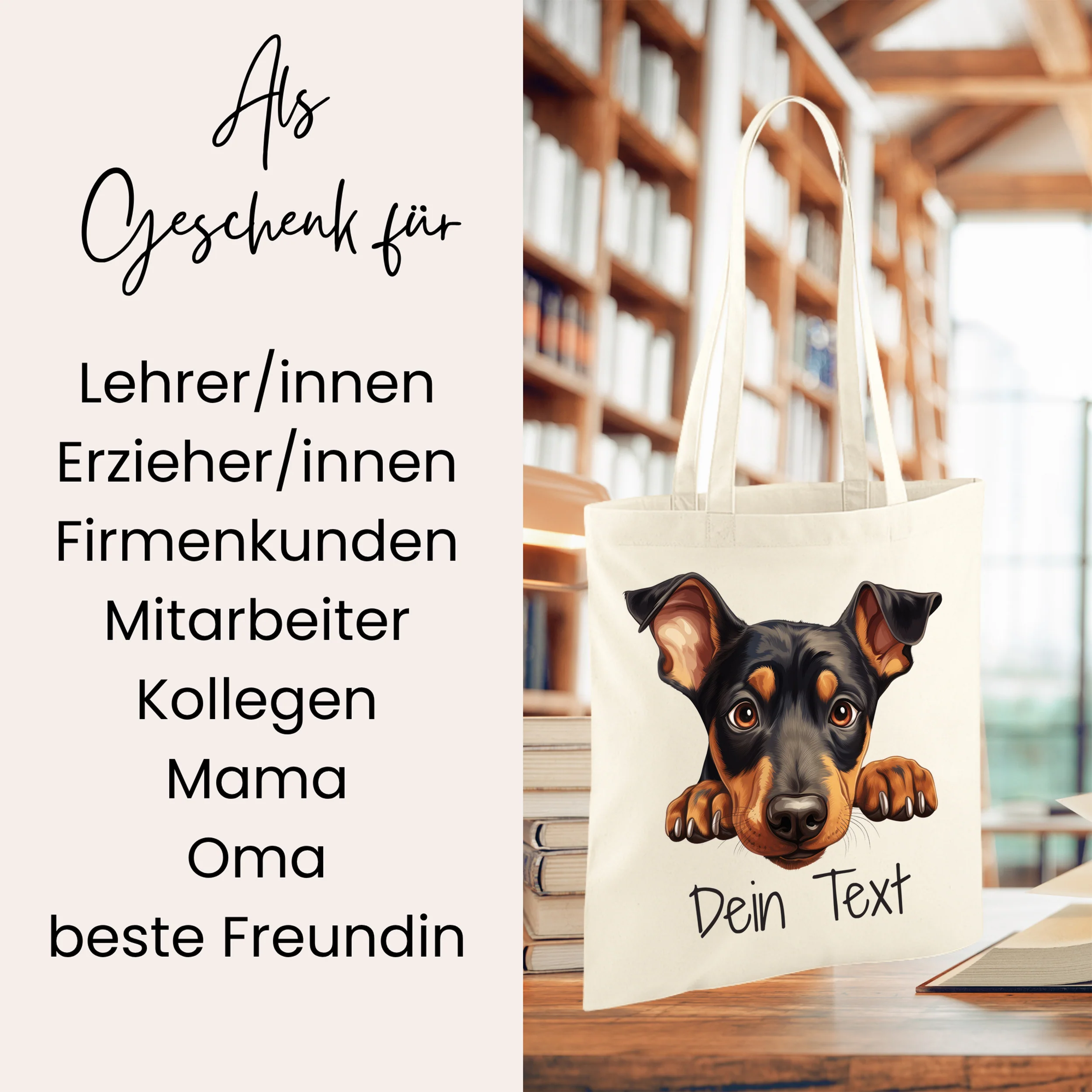 Tasche Doberman Pinscher - Image 2