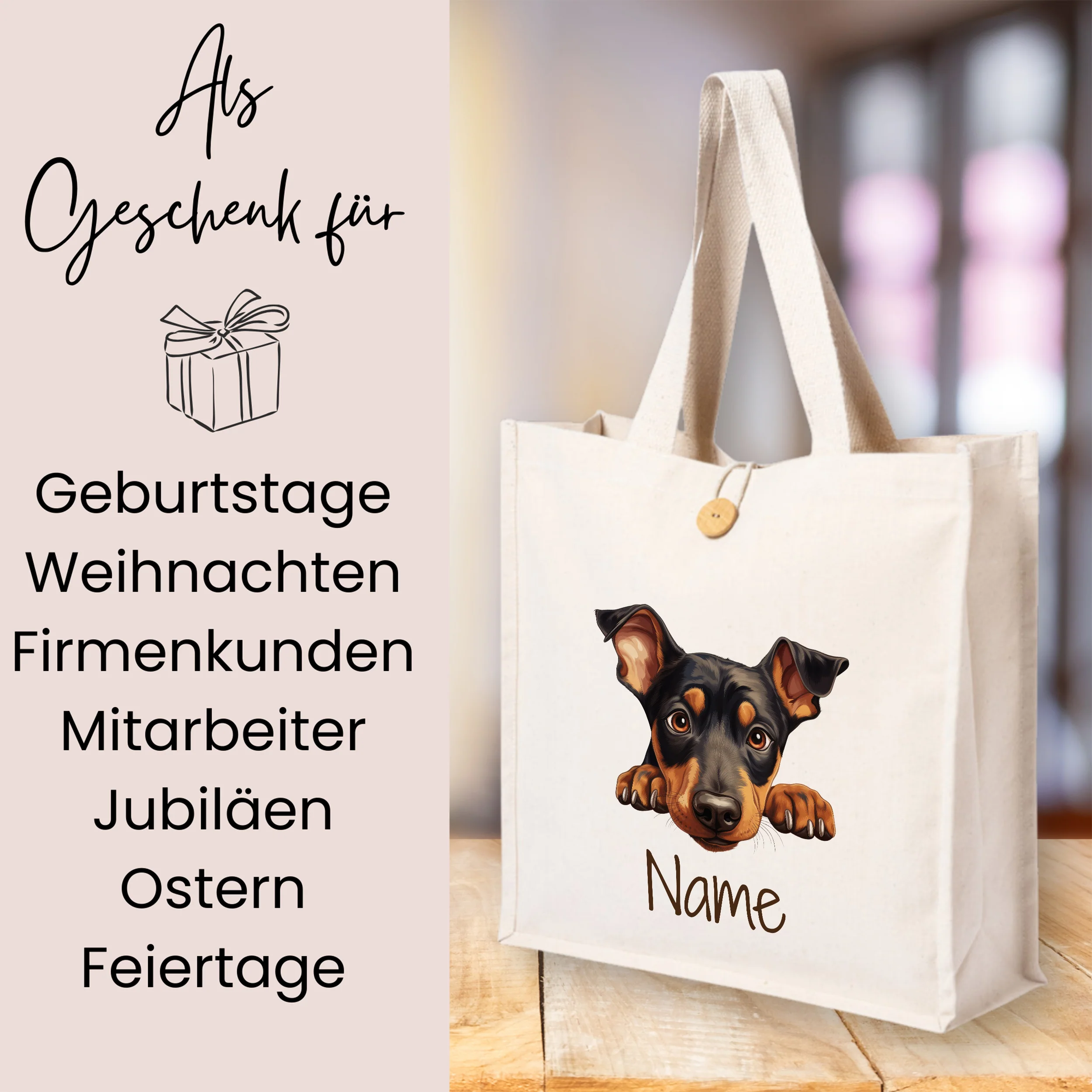 Tasche Doberman Pinscher - Image 3