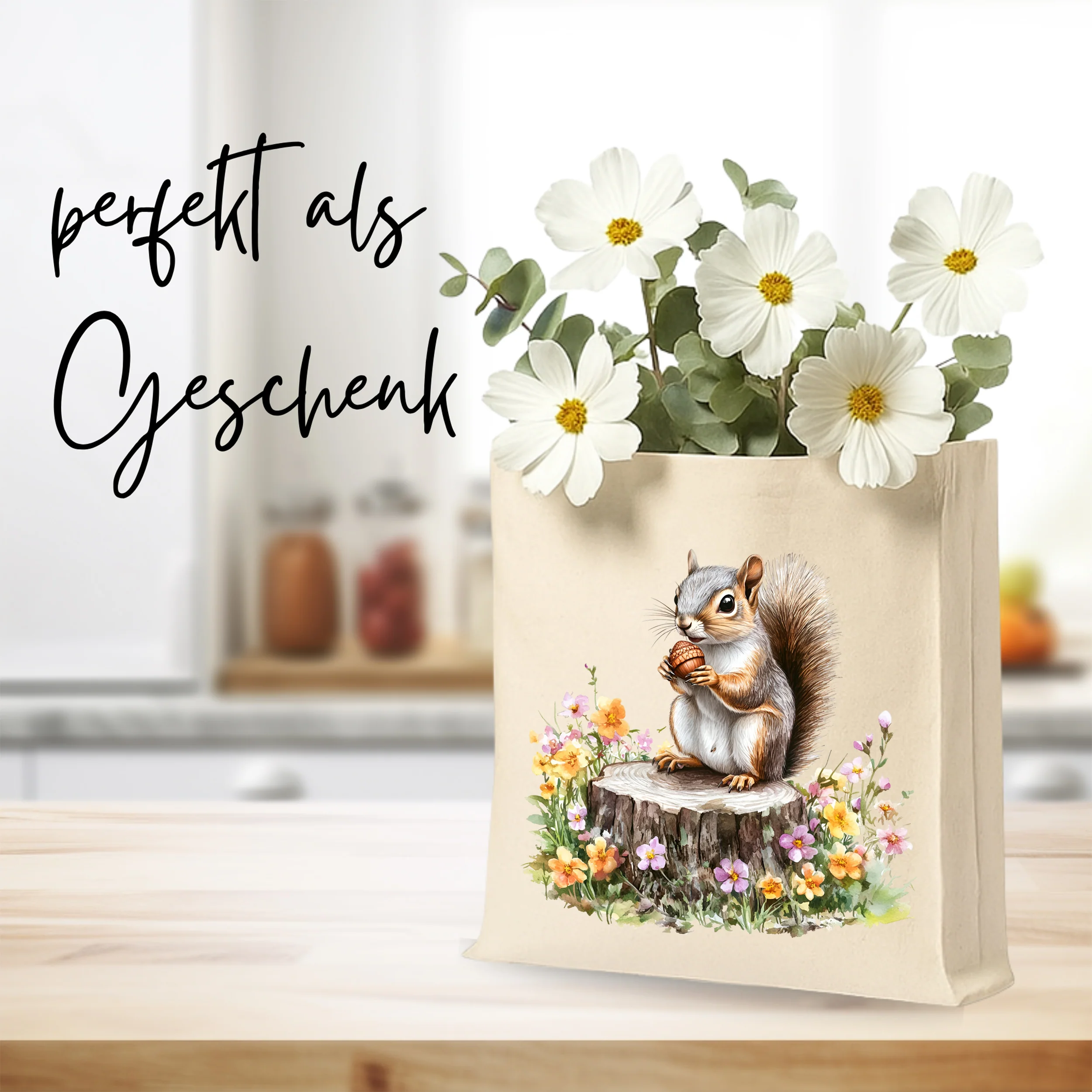 Tasche Eichhörnchen - Ein treuer Begleiter für dein Abenteuer - Image 2