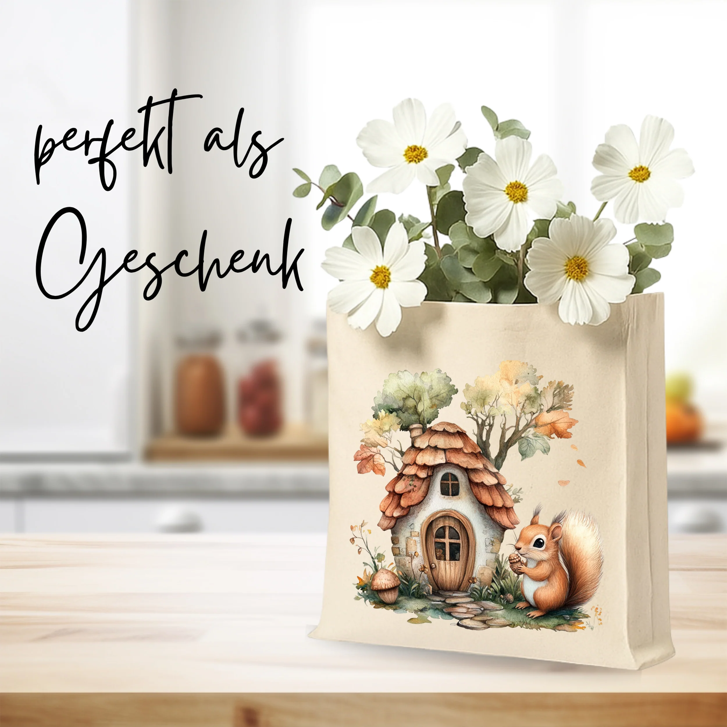 Tasche Eichhörnchen - Natürliche Begleiter für deinen Alltag - Image 2