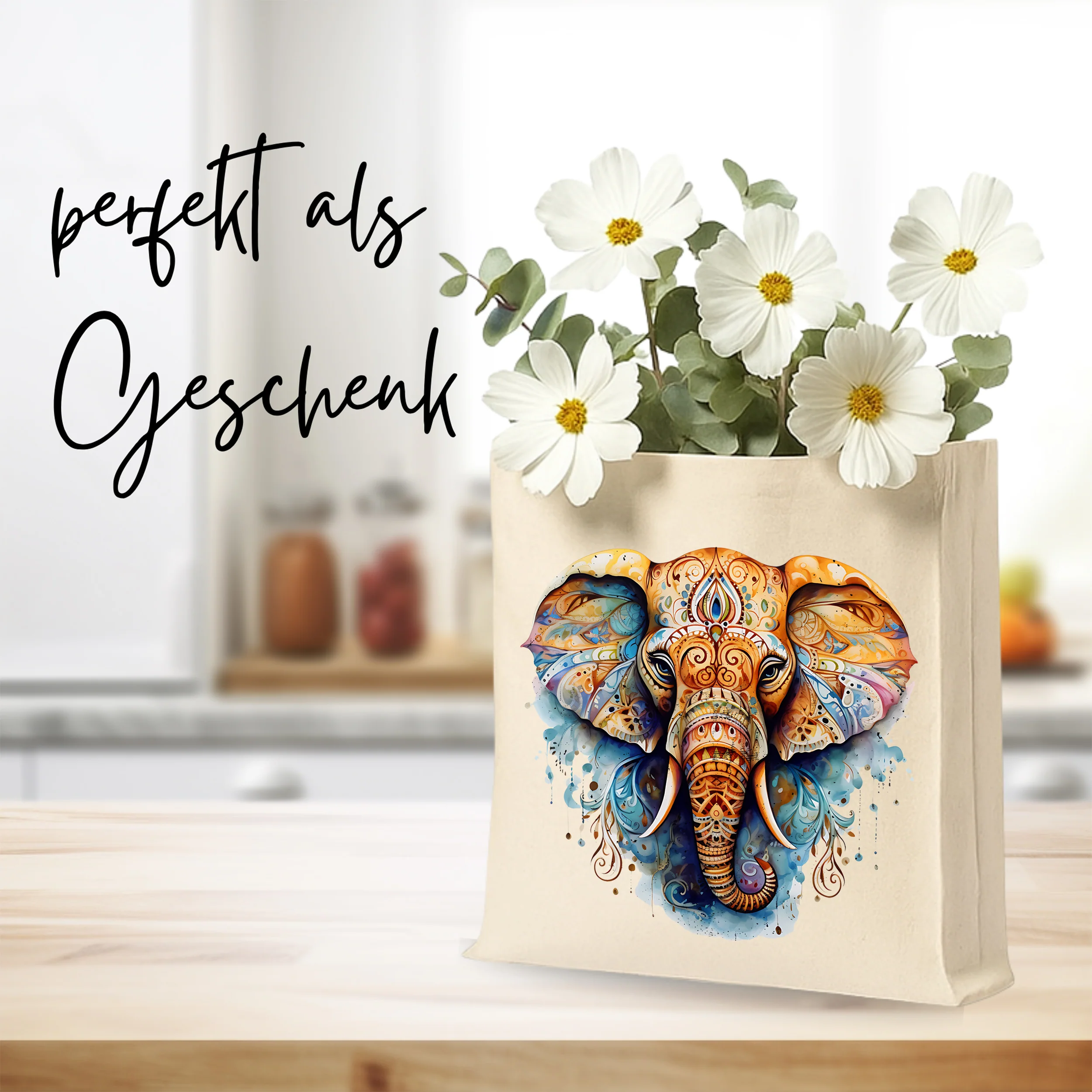 Tasche Elefant - Ein Farbenspiel für dein Leben - Image 2